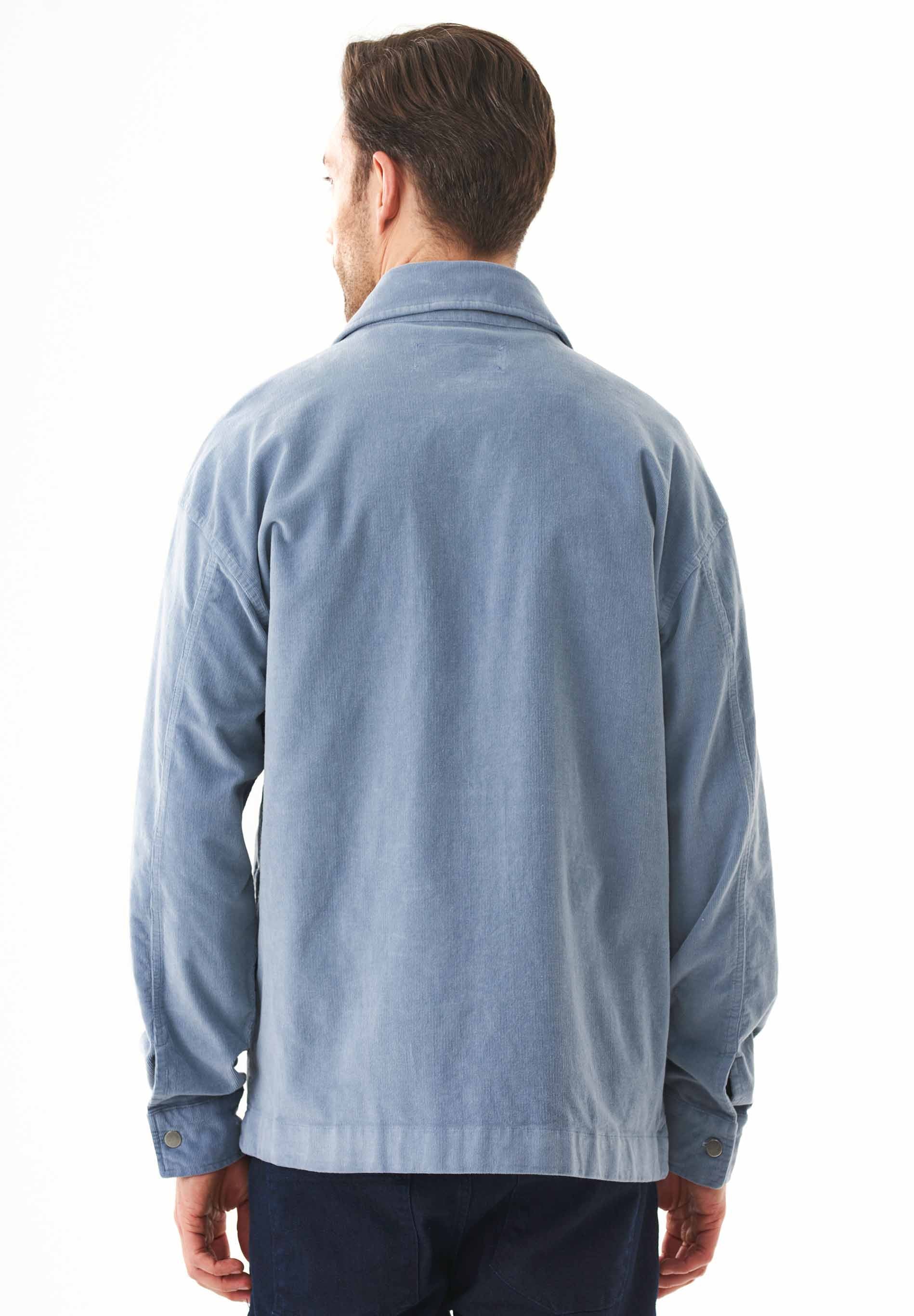 Full Zip Cord Overshirt aus Bio-Baumwolle