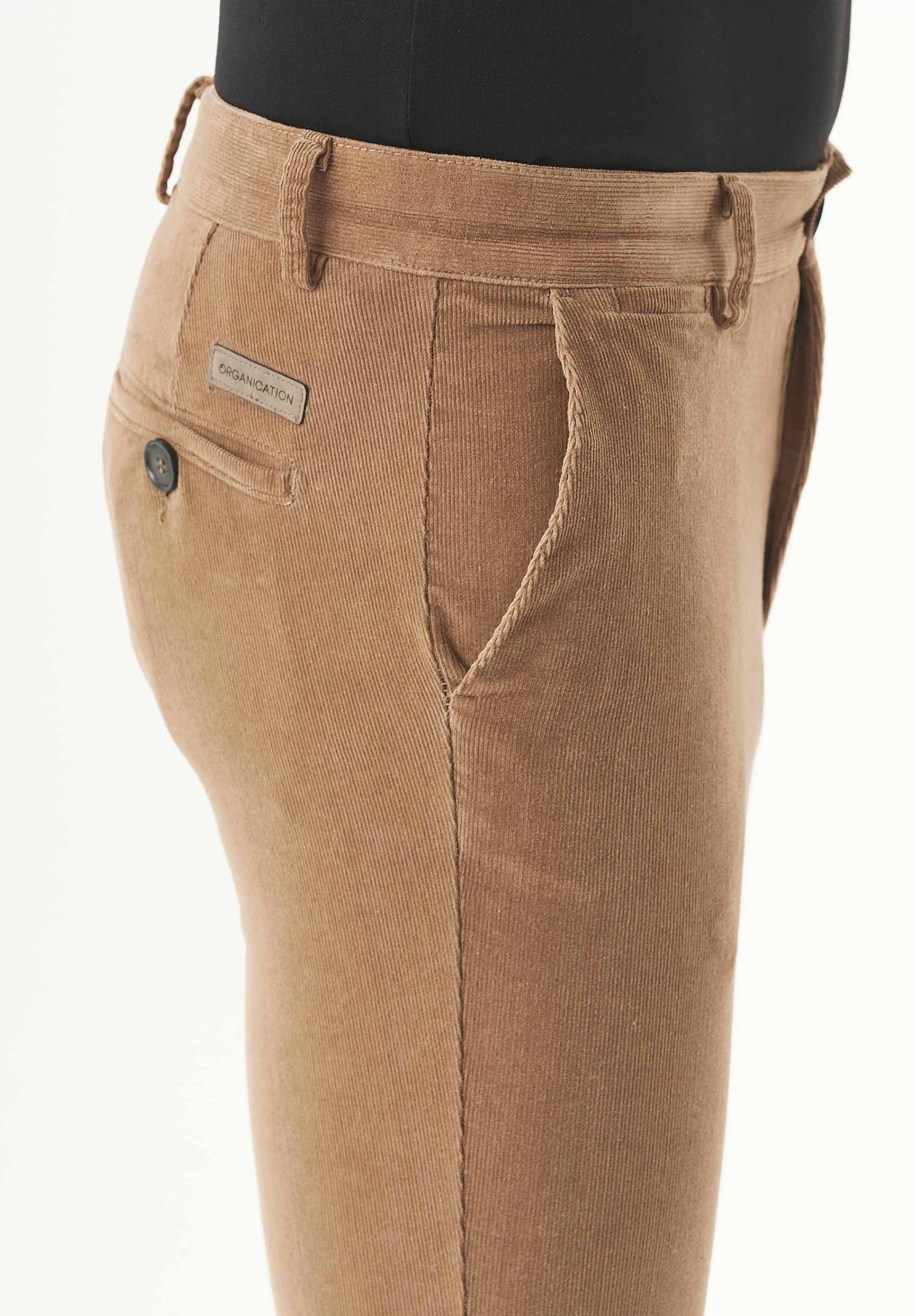Slim Cordhose aus Bio-Baumwolle