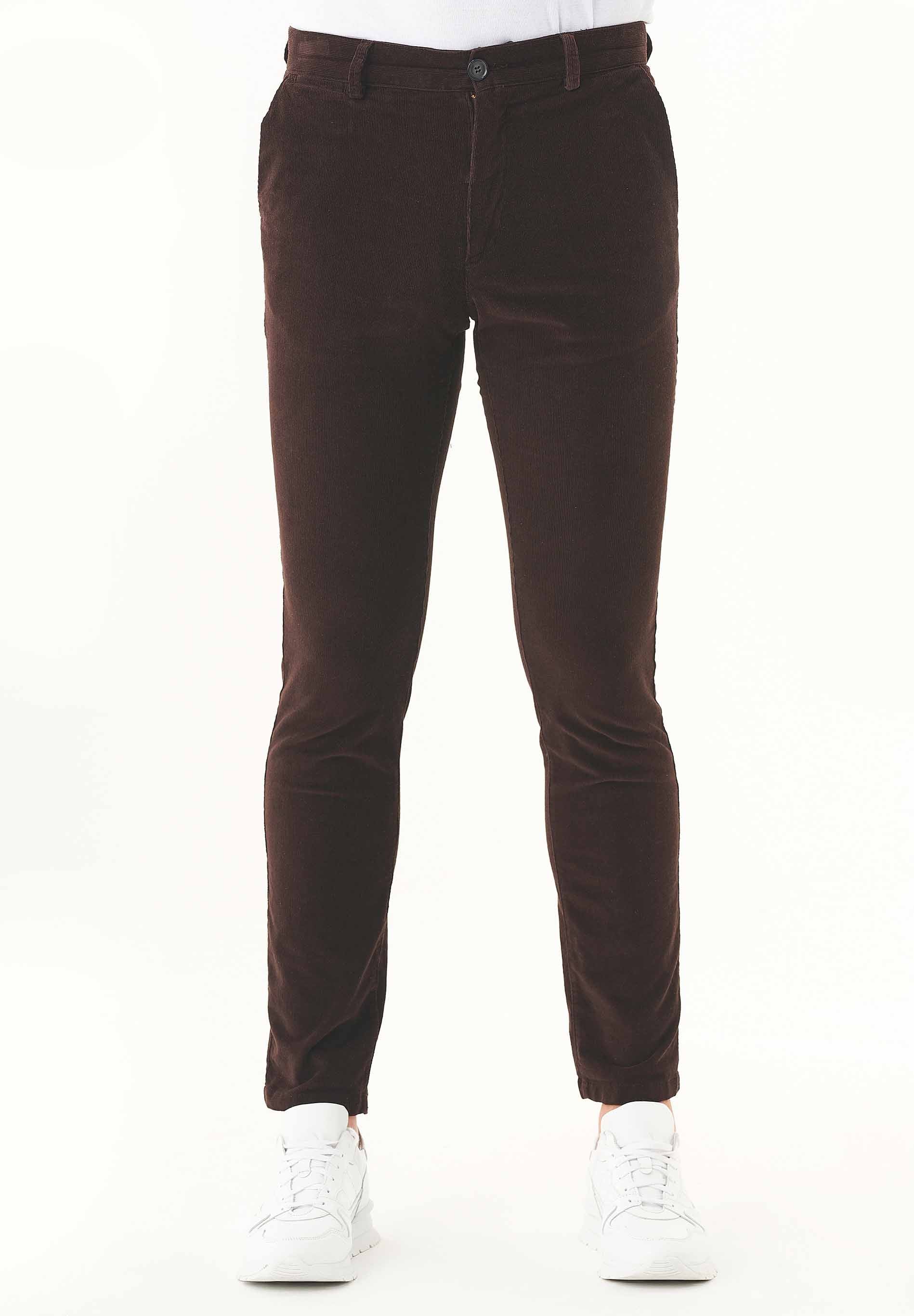 Slim Cordhose aus Bio-Baumwolle