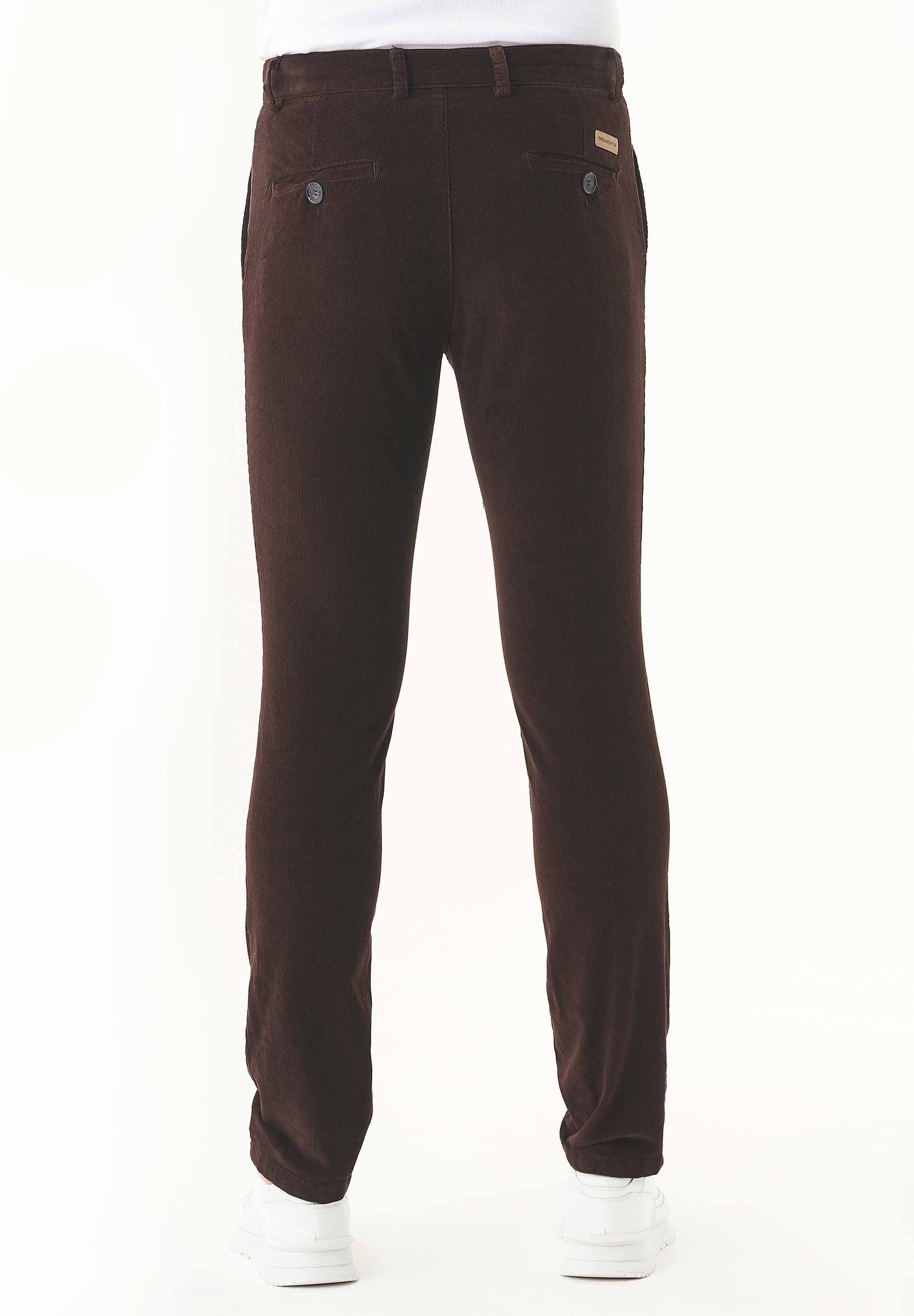 Slim Cordhose aus Bio-Baumwolle