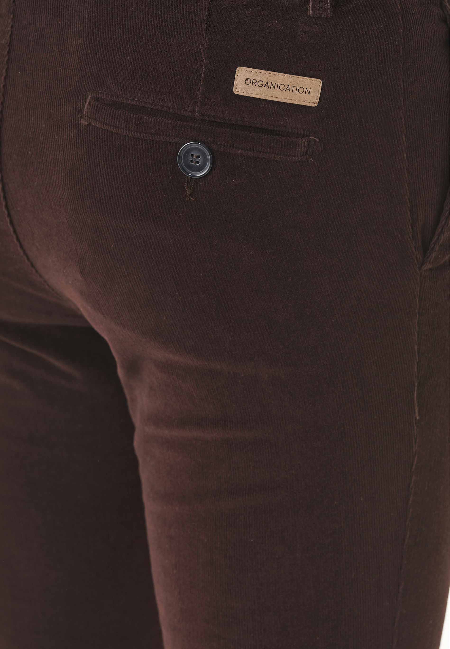Slim Cordhose aus Bio-Baumwolle