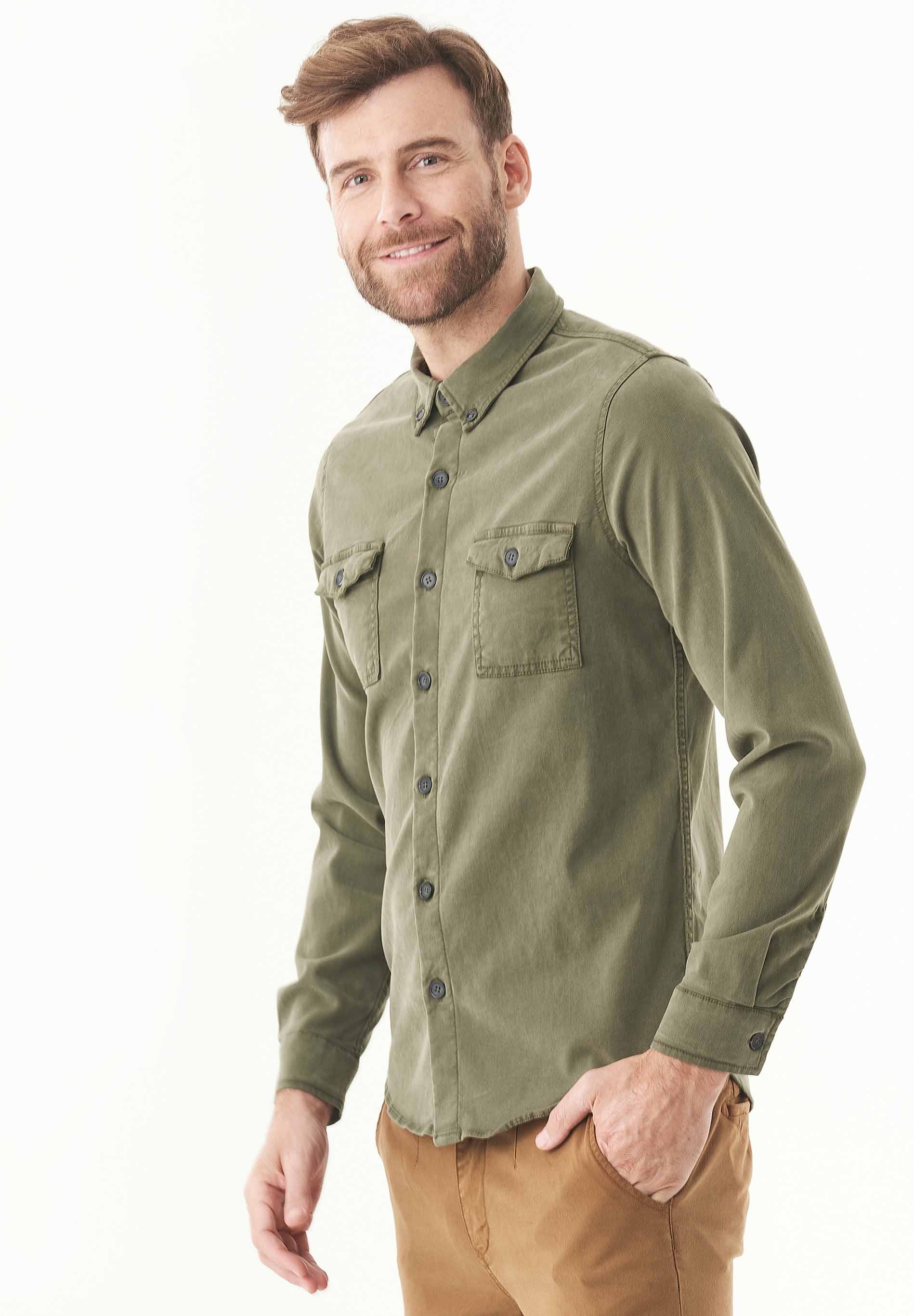 Hemd aus TENCEL™ Lyocell und Bio-Baumwolle