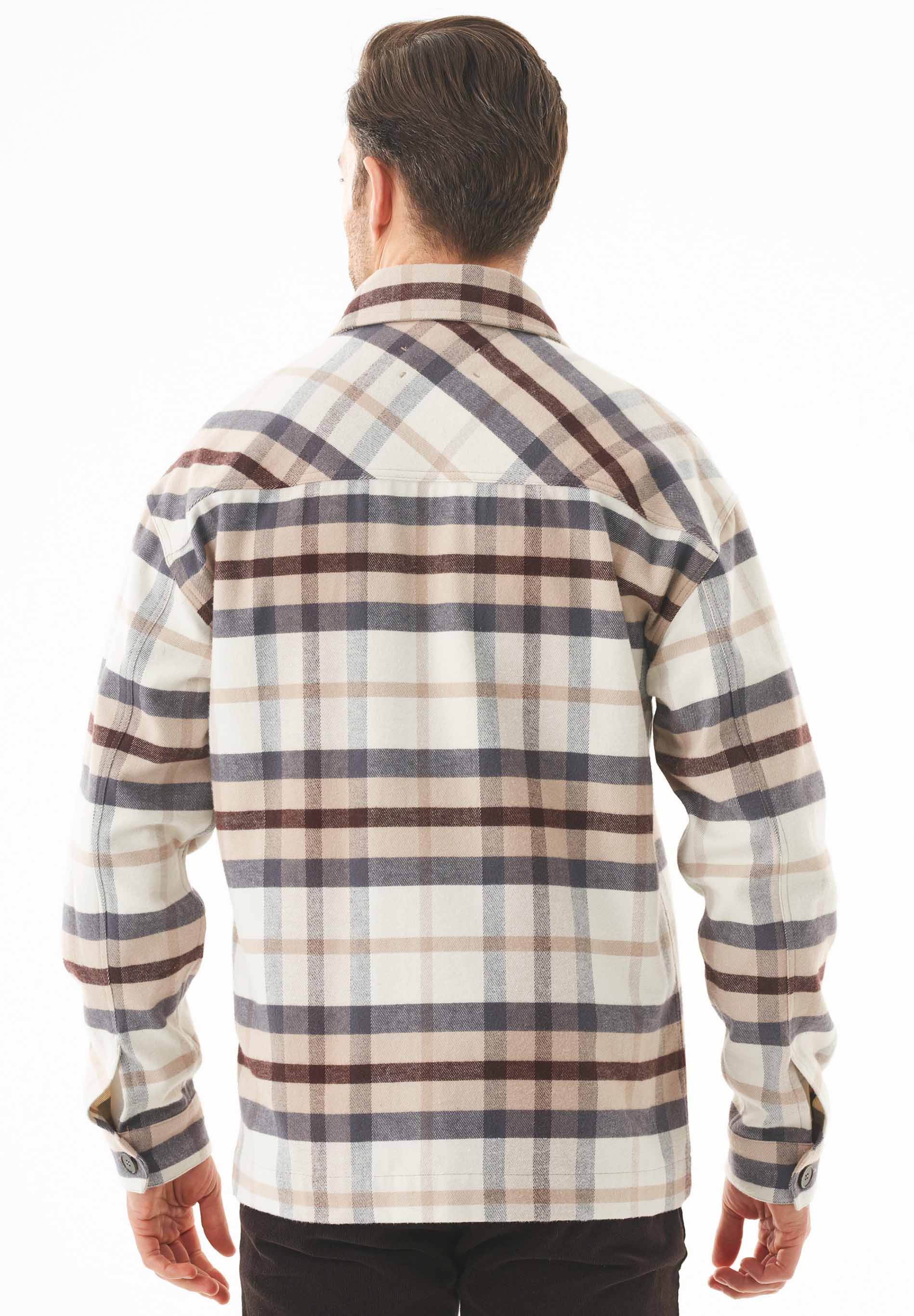 Flanell Overshirt aus Bio-Baumwolle