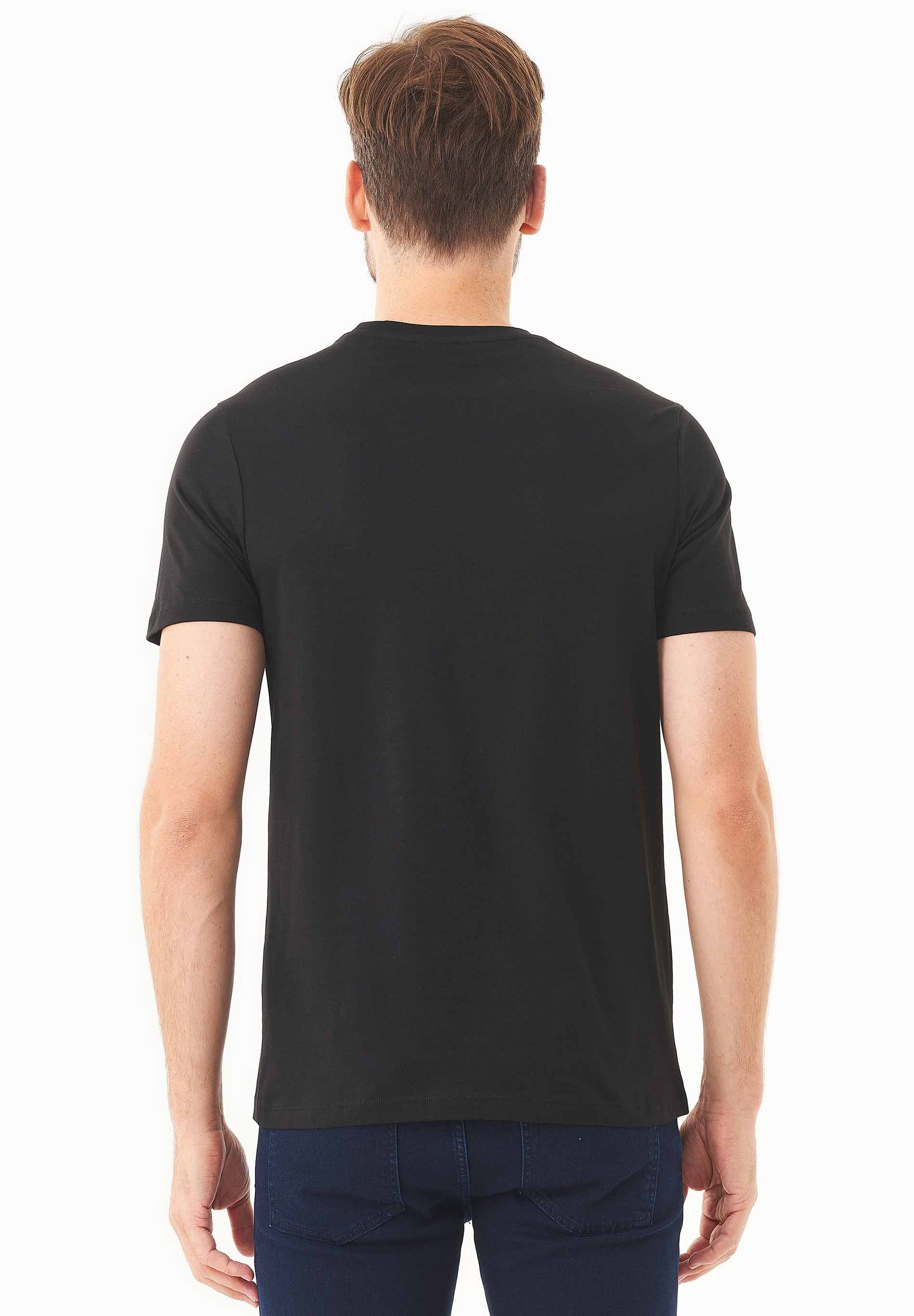 T-Shirt aus Bio-Baumwolle mit Fahrrad-Print