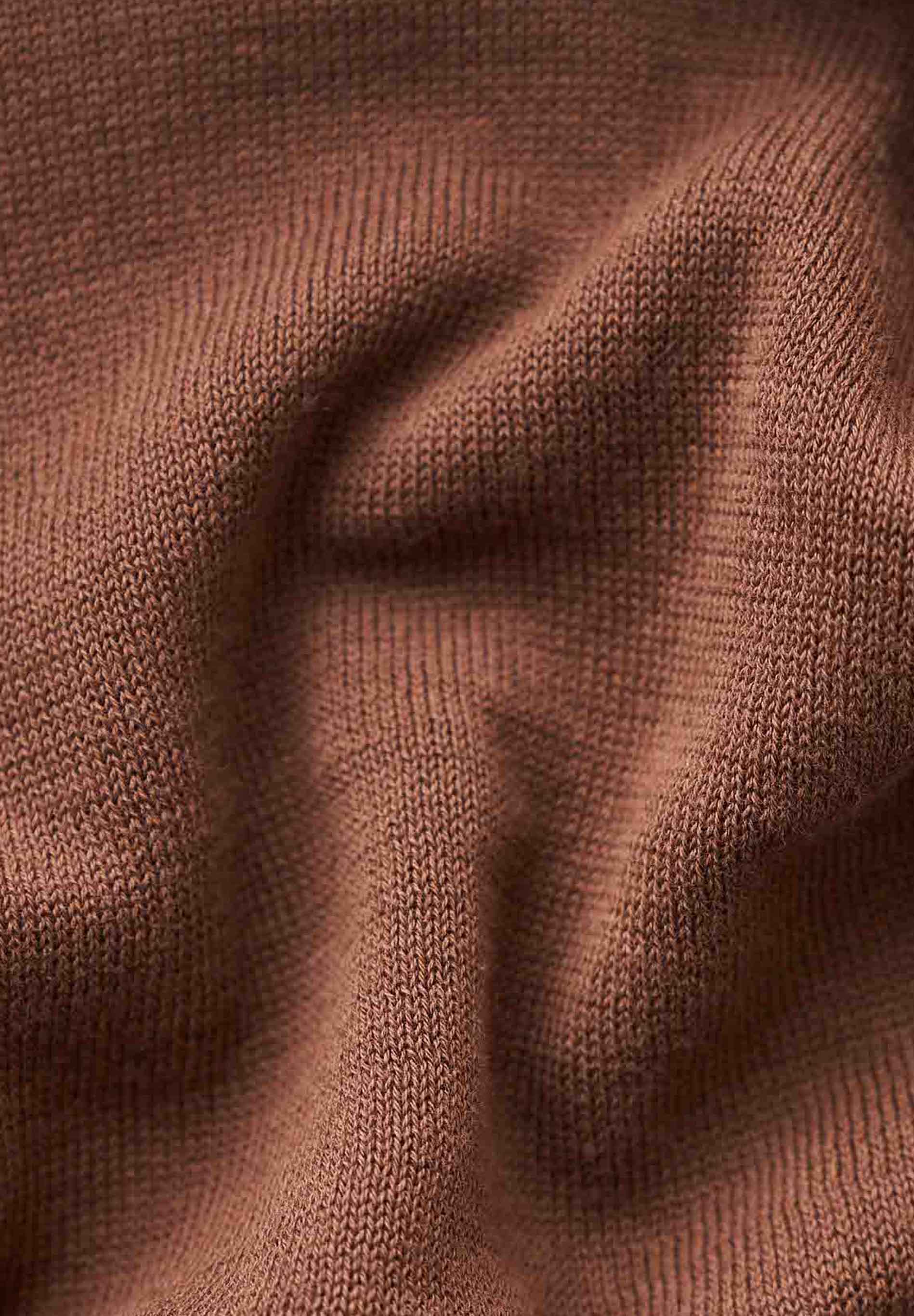 Pullover aus Bio-Baumwolle mit Troyerkragen