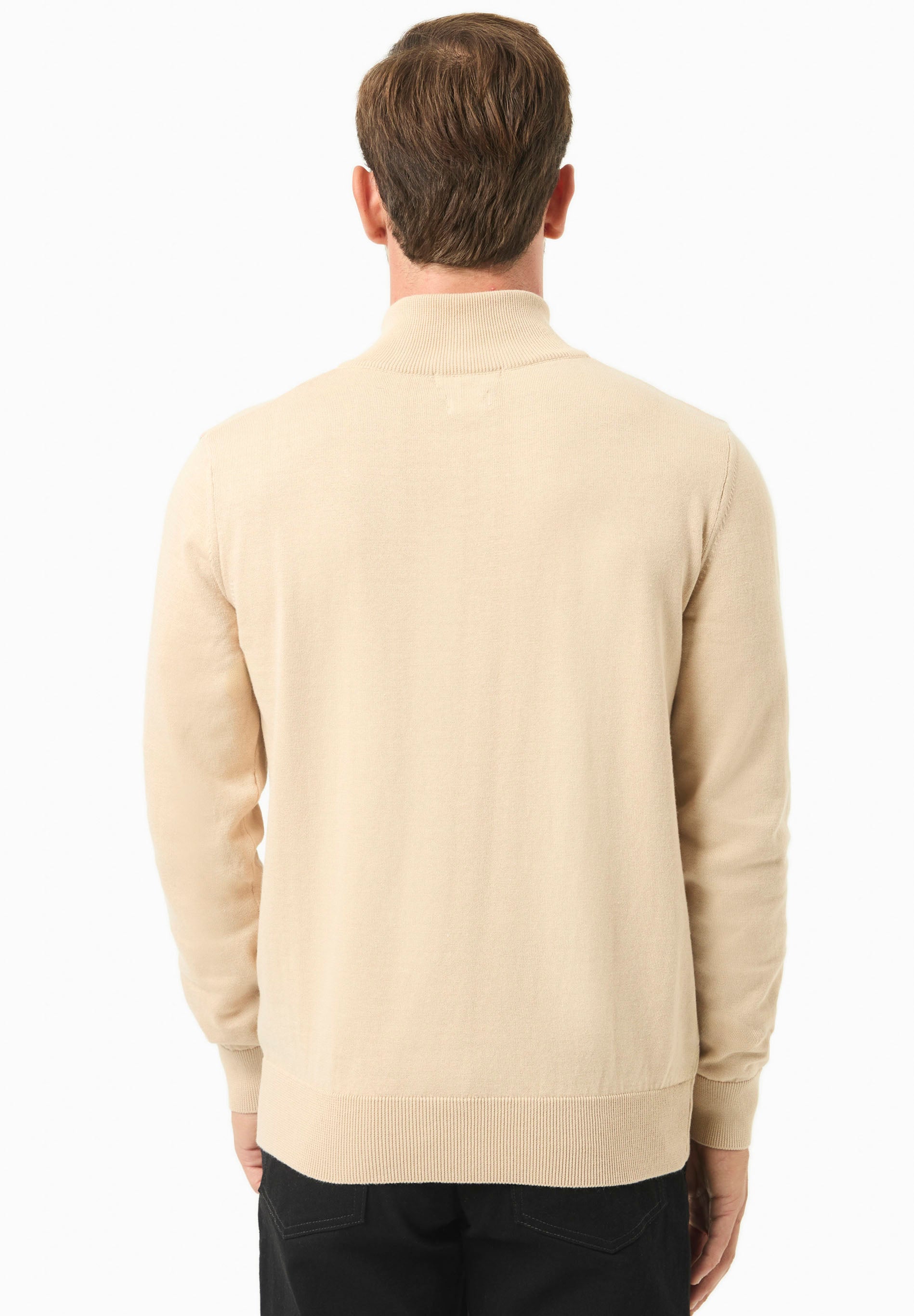Troyer-Pullover aus Bio-Baumwolle