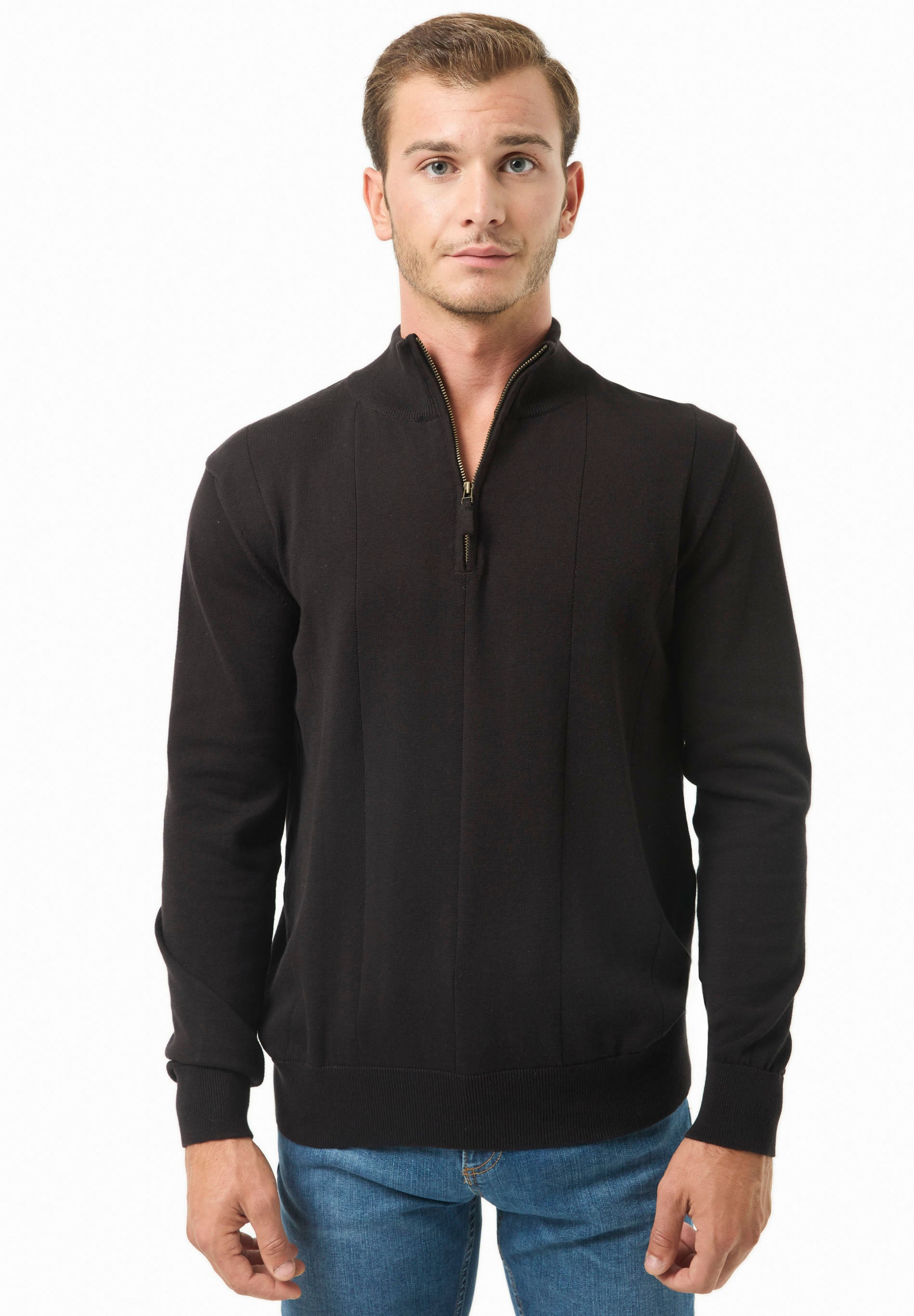 Troyer-Pullover aus Bio-Baumwolle