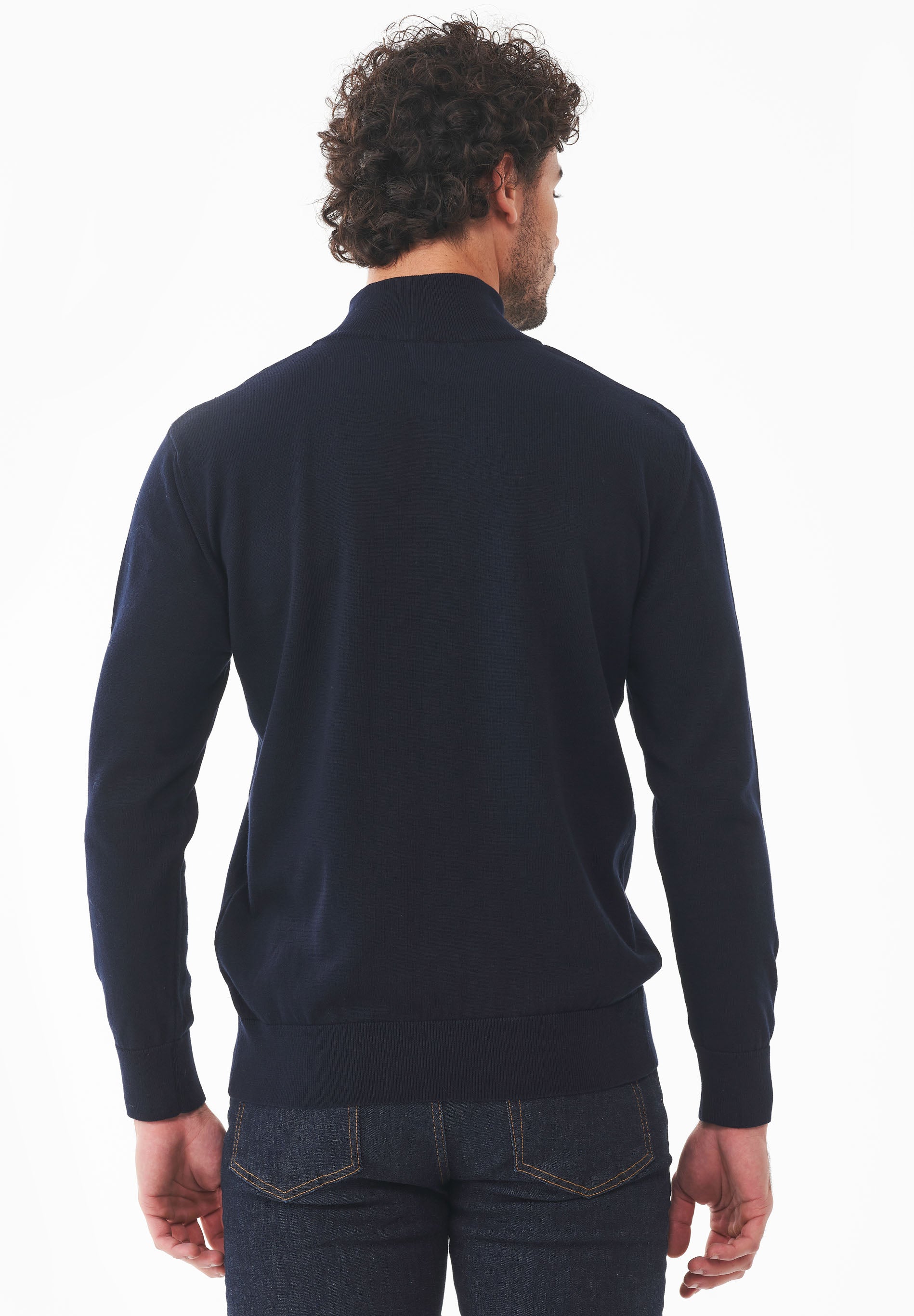 Troyer-Pullover aus Bio-Baumwolle