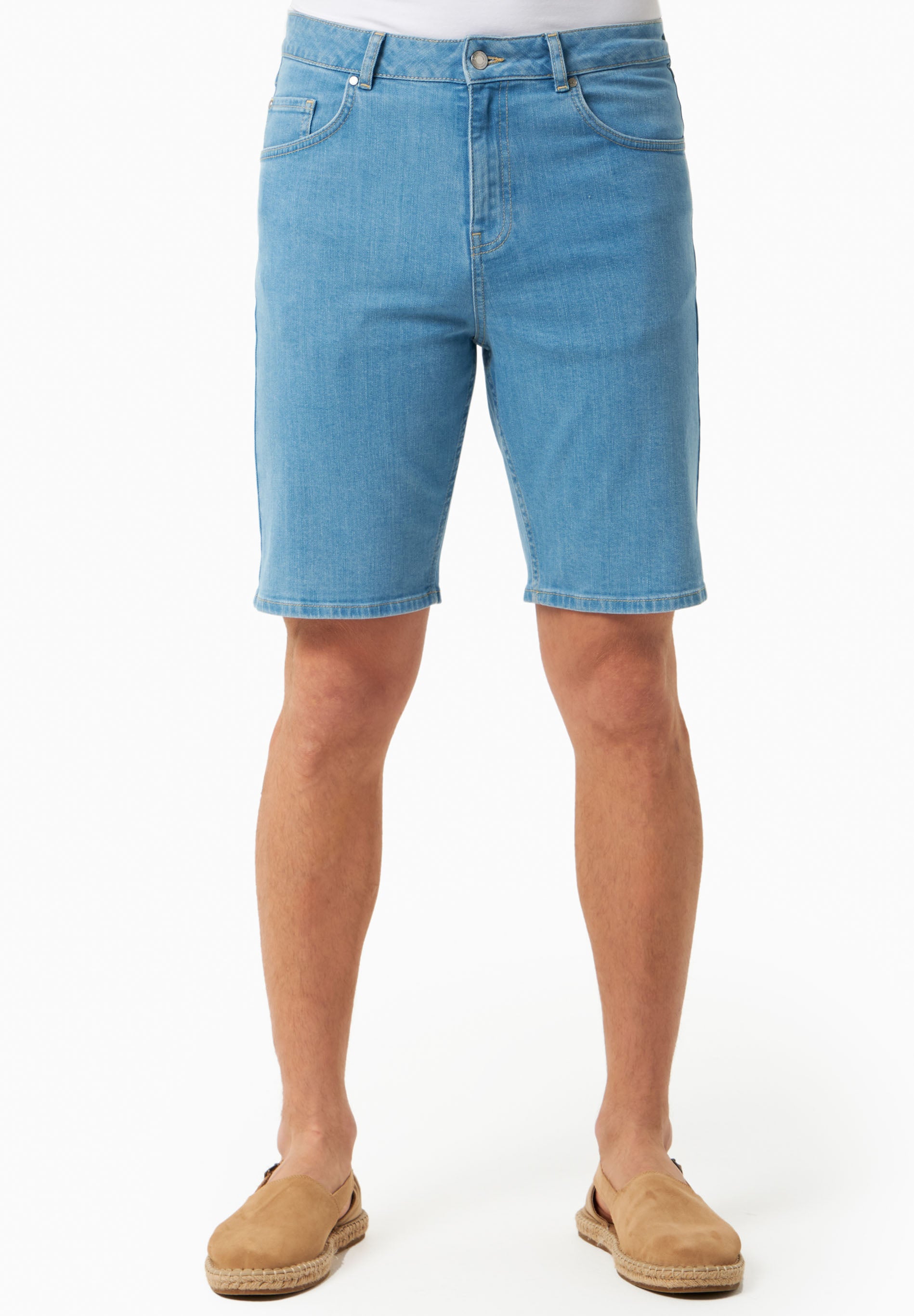 Jeans-Shorts aus Bio-Baumwolle