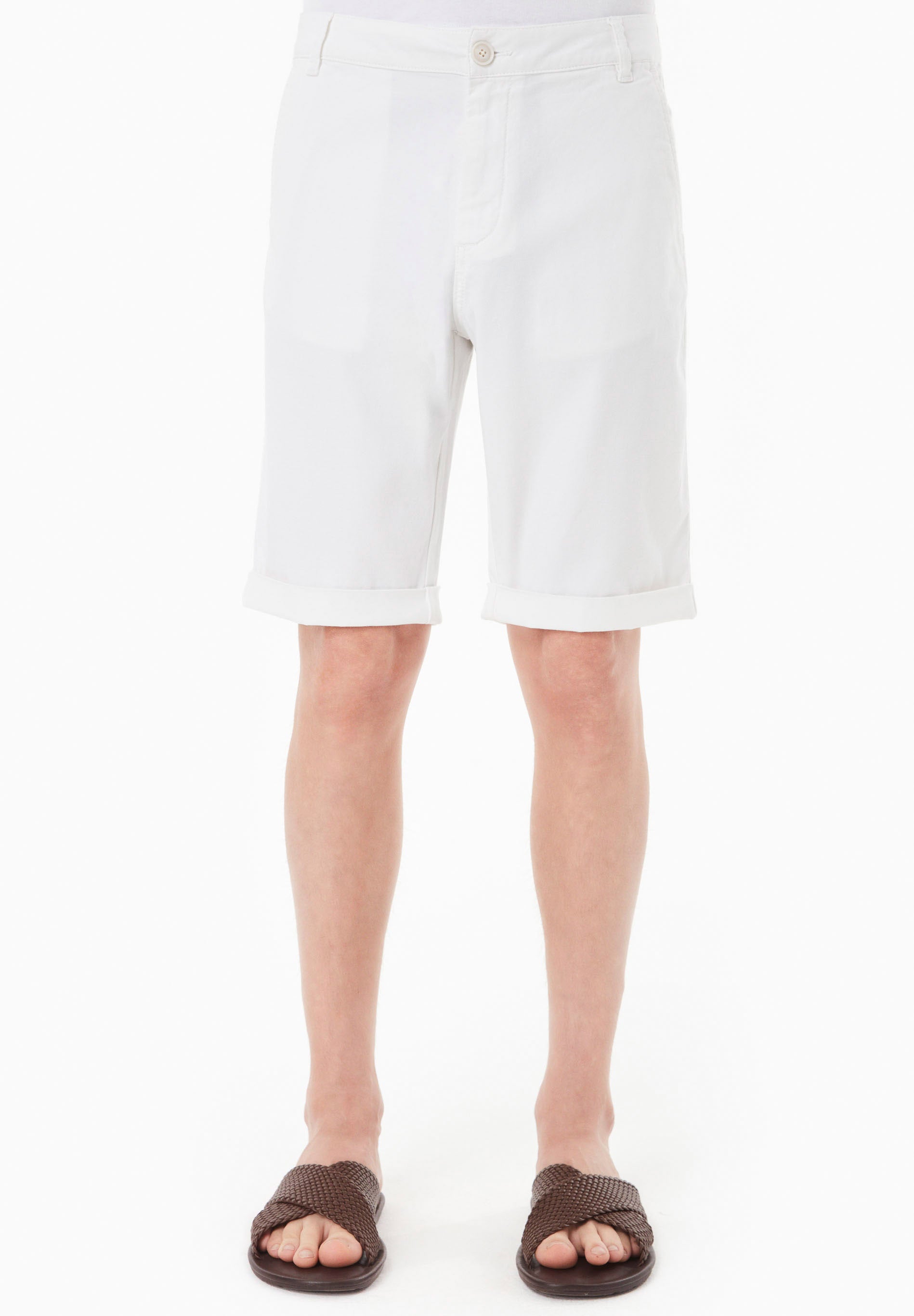 Regular-Fit Shorts aus Bio-Baumwolle