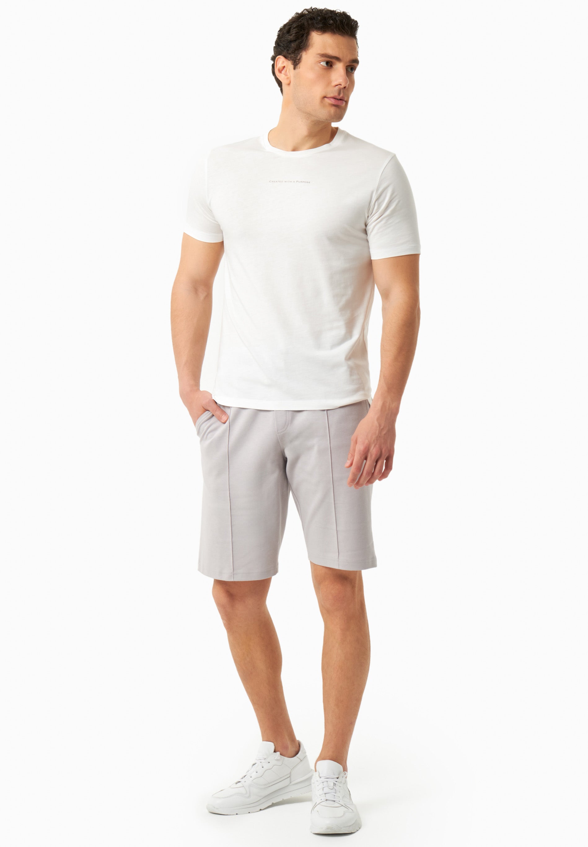 Sweatshorts aus TENCEL™ Modal und Bio-Baumwolle