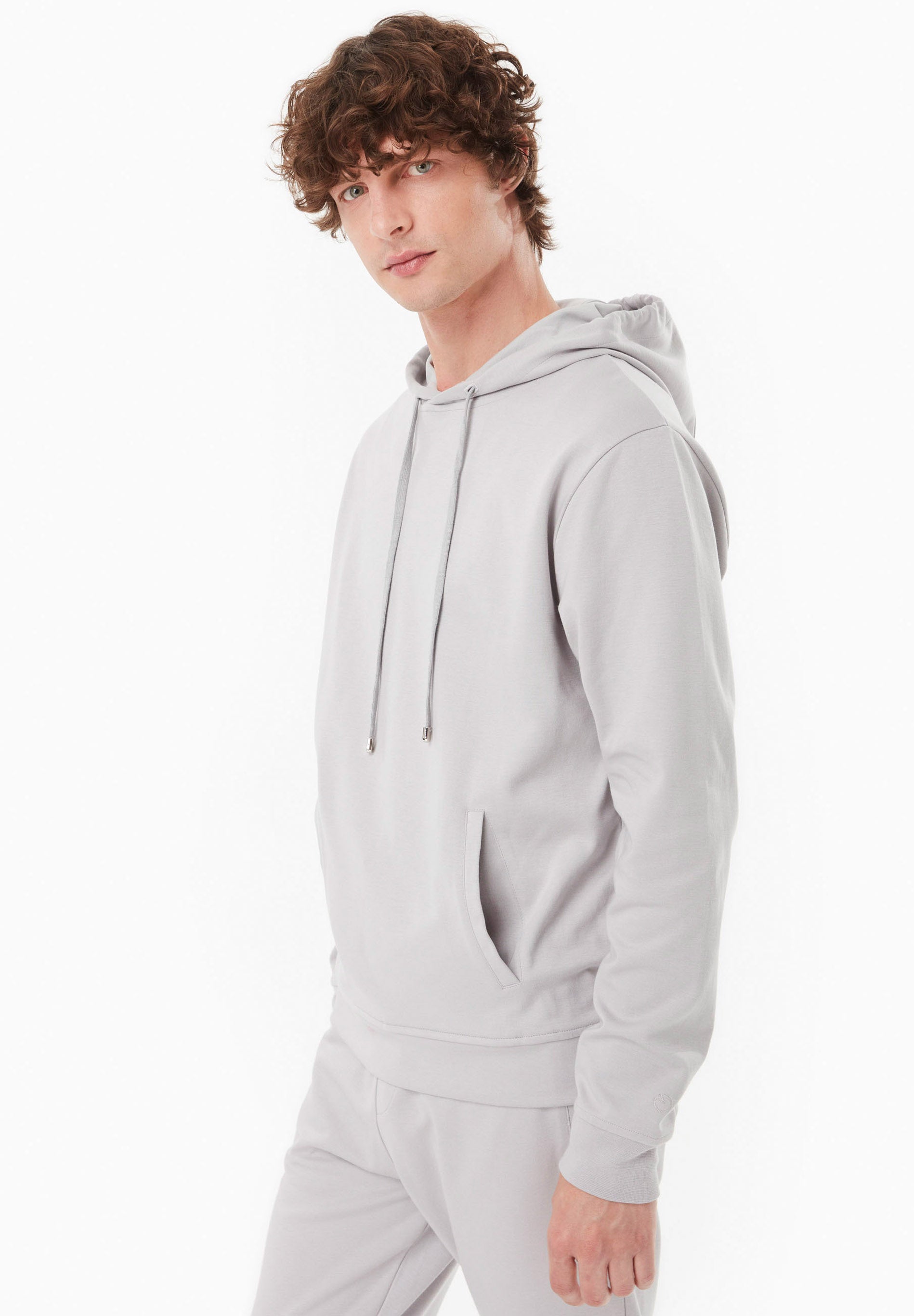 Sweathoodie aus TENCEL™ Modal und Bio-Baumwolle