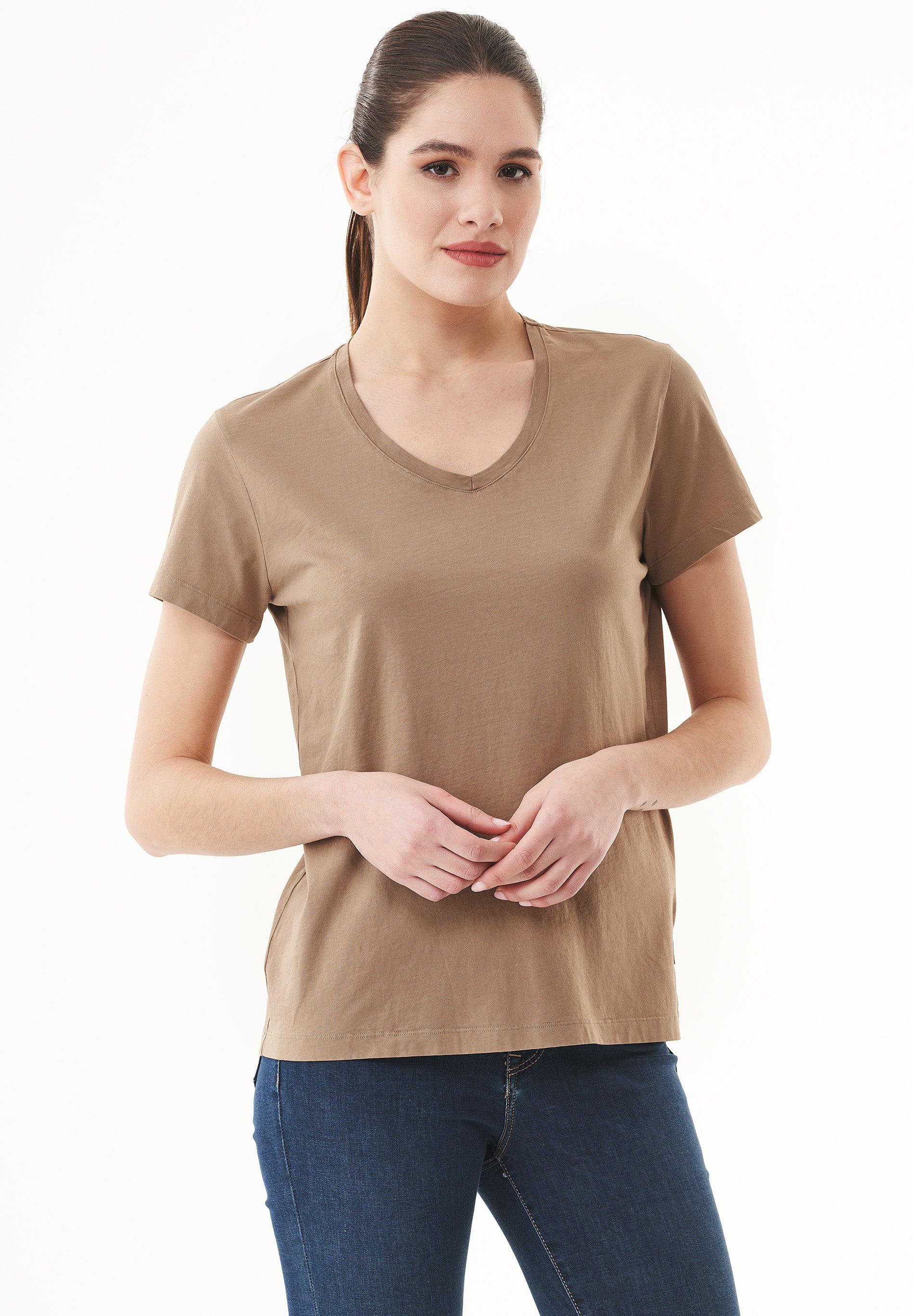 Natural Dye T-Shirt aus Bio-Baumwolle