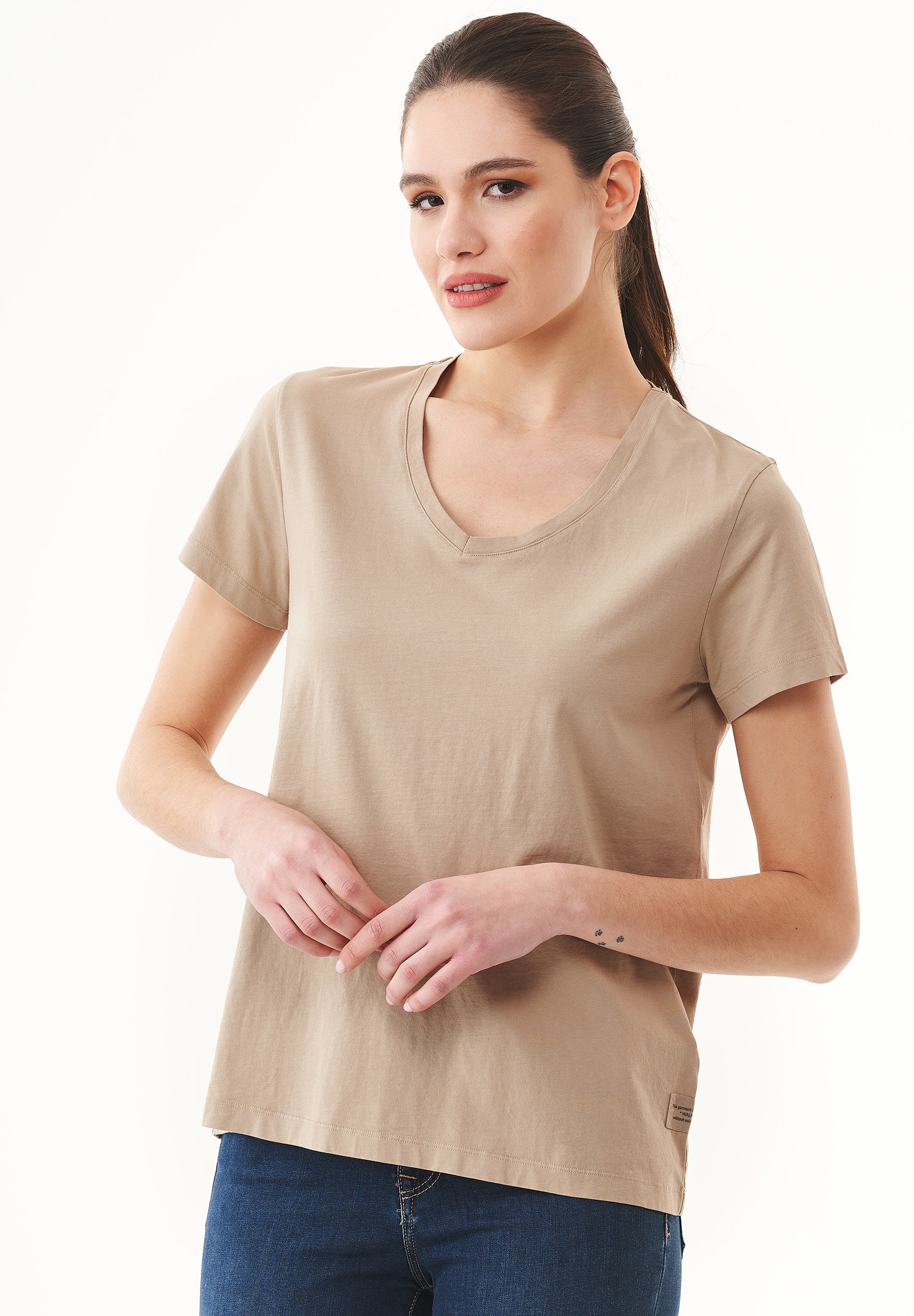 Natural Dye T-Shirt aus Bio-Baumwolle