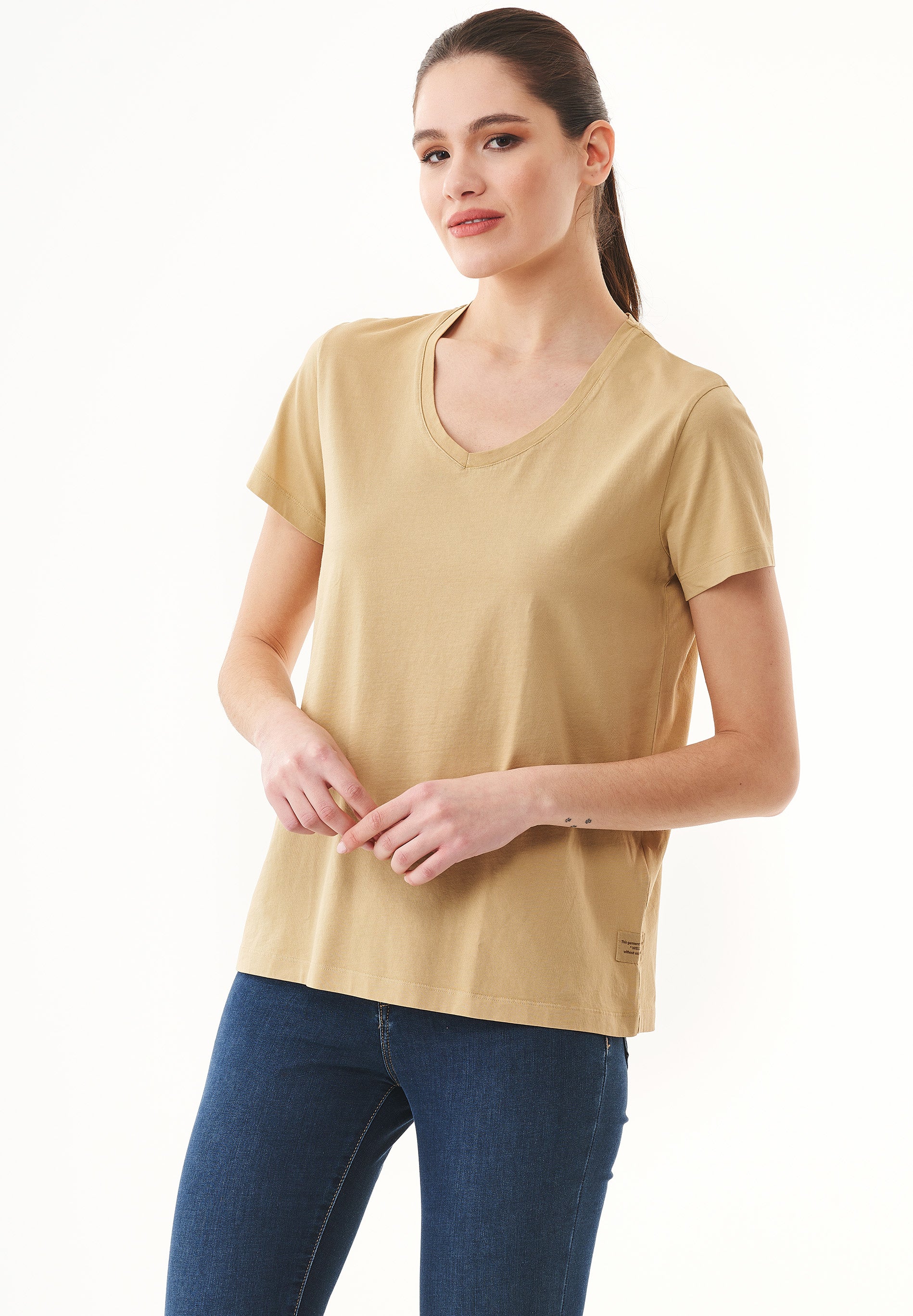 Natural Dye T-Shirt aus Bio-Baumwolle