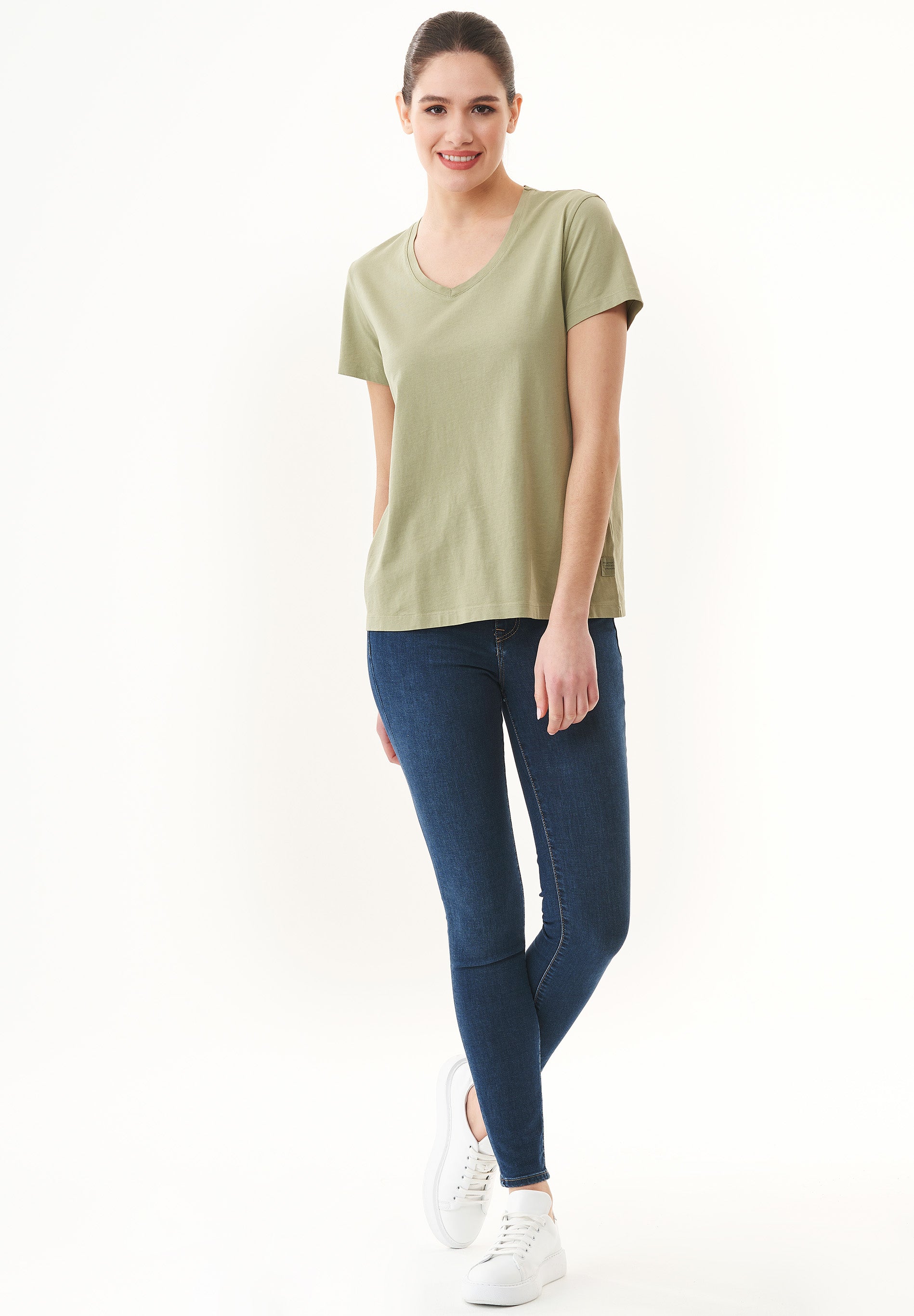 Natural Dye T-Shirt aus Bio-Baumwolle