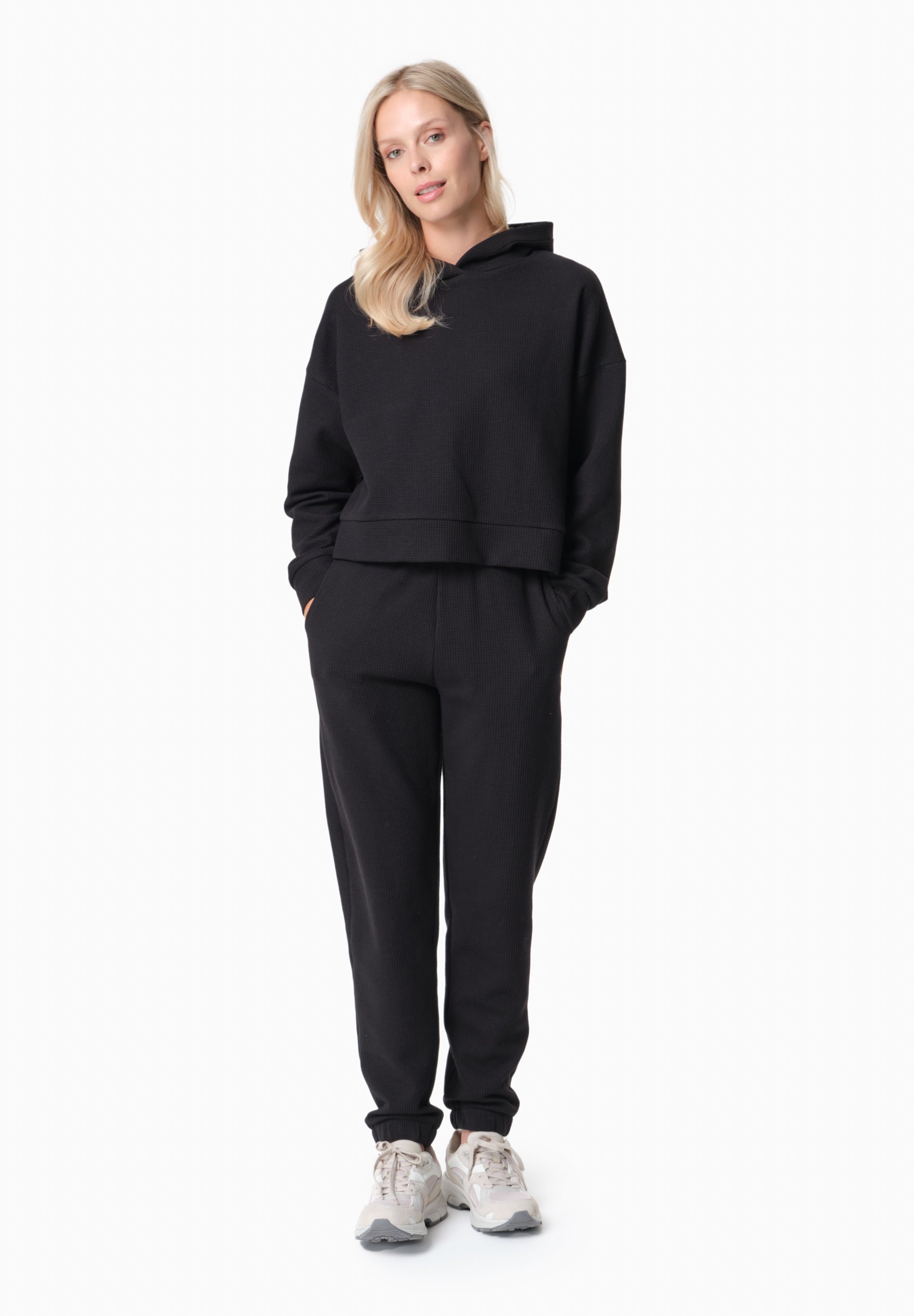 PARISS | Waffel Jogginghose aus Bio-Baumwolle und recyceltem Polyester