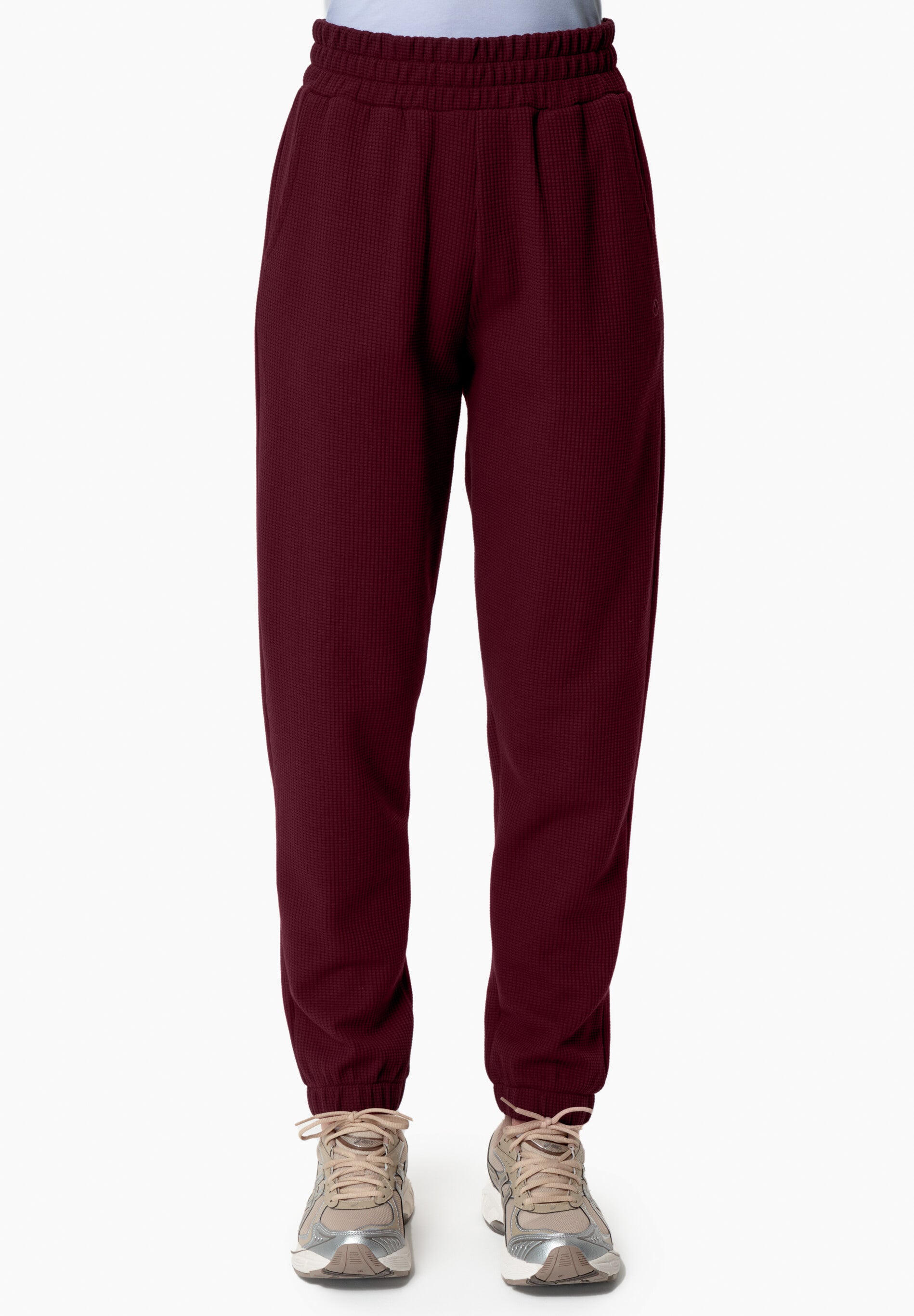 PARISS | Waffel Jogginghose aus Bio-Baumwolle und recyceltem Polyester