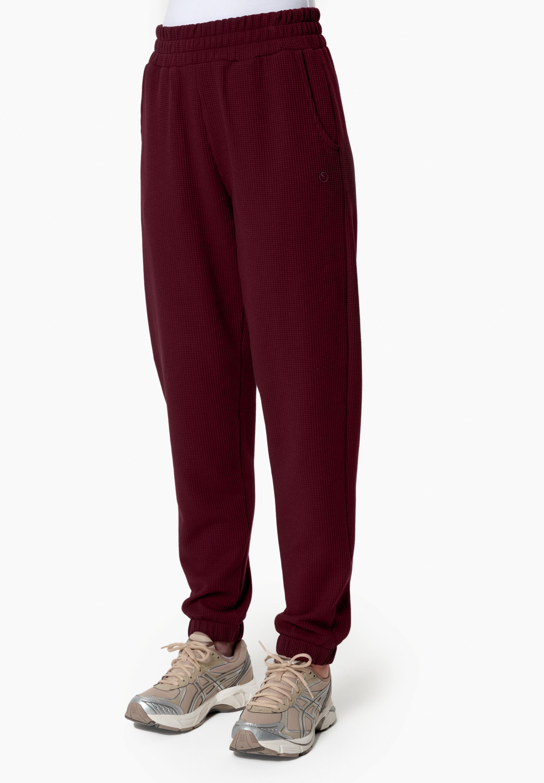 PARISS | Waffel Jogginghose aus Bio-Baumwolle und recyceltem Polyester