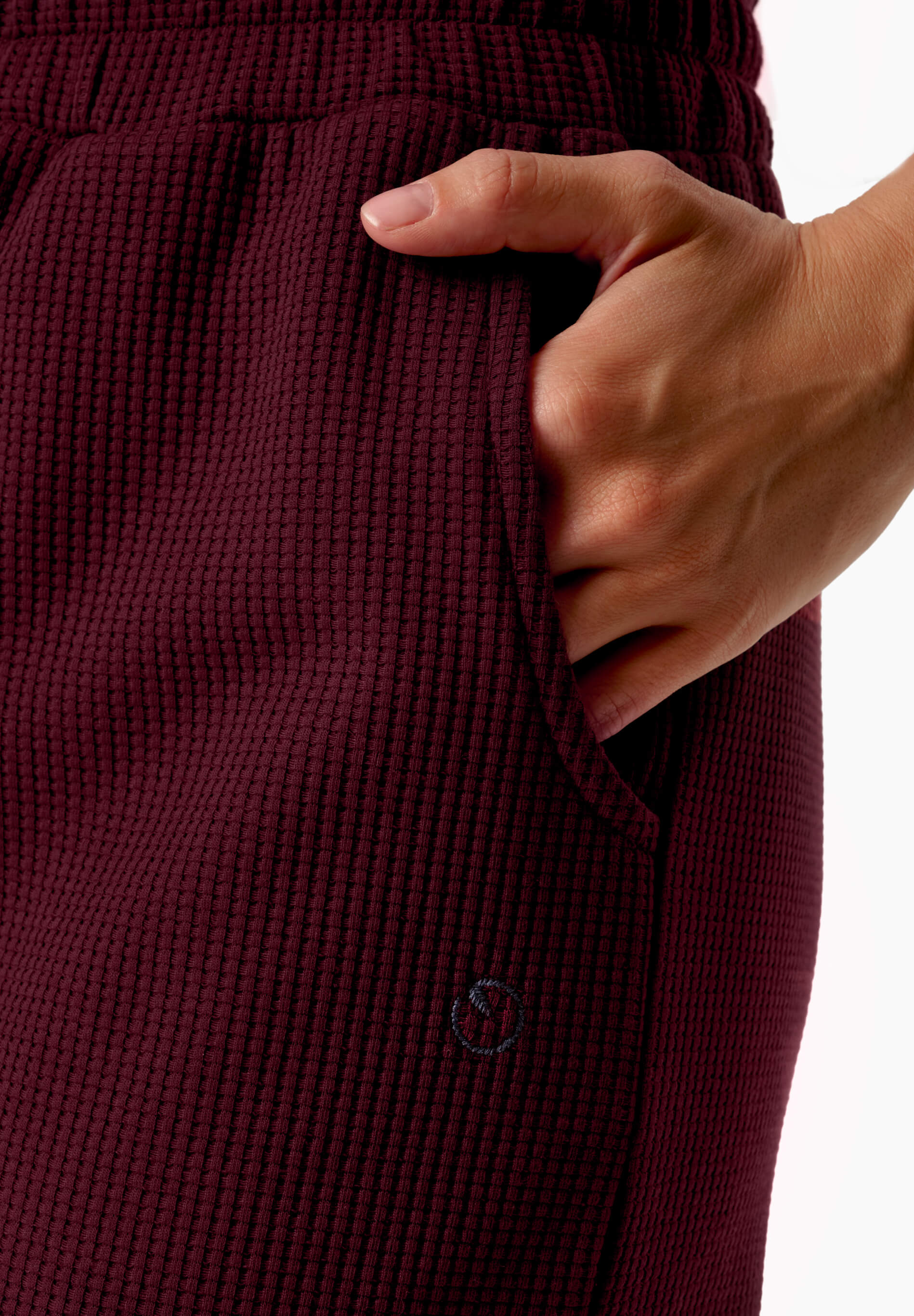 PARISS | Waffel Jogginghose aus Bio-Baumwolle und recyceltem Polyester