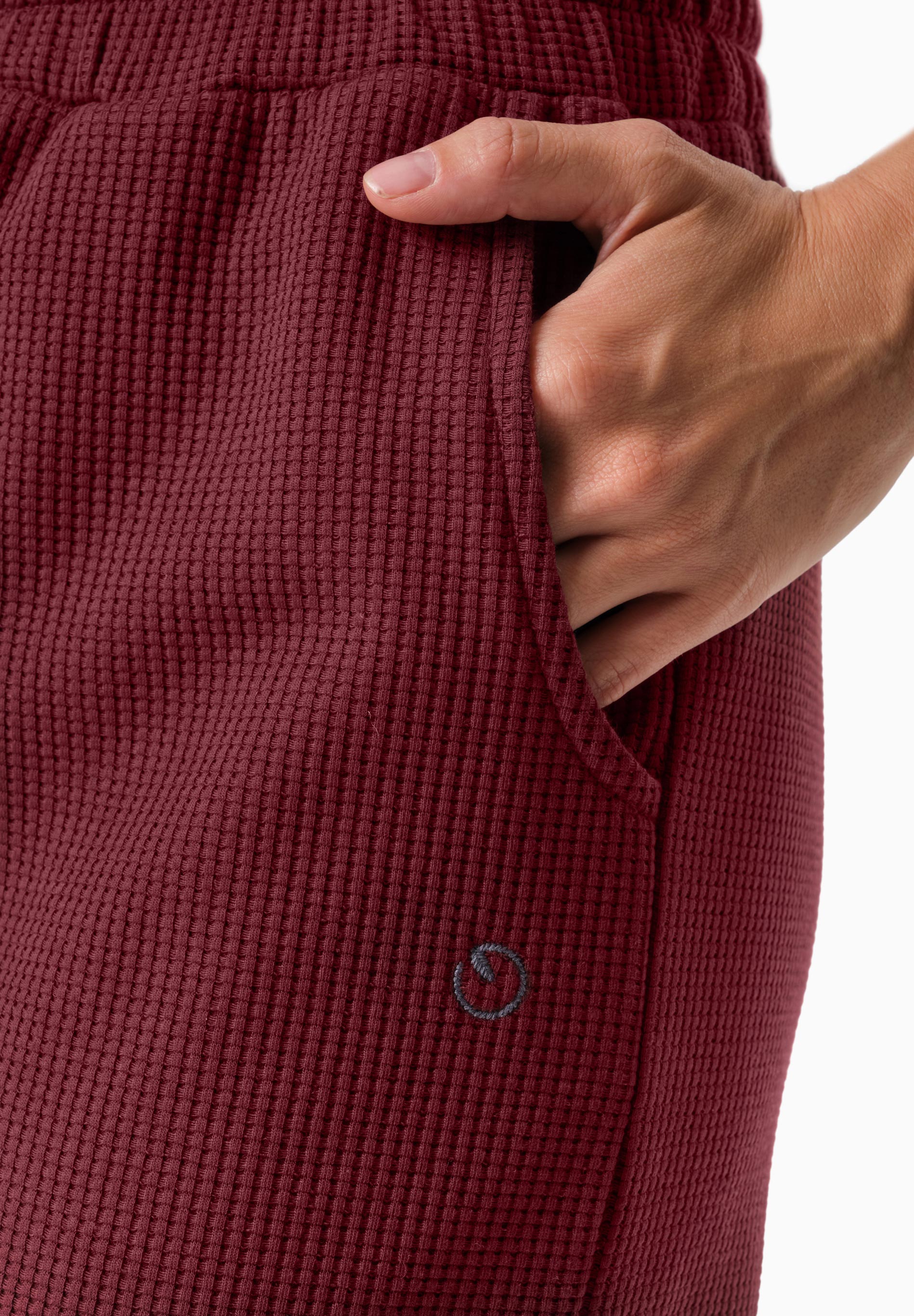 PARISS | Waffel Jogginghose aus Bio-Baumwolle und recyceltem Polyester