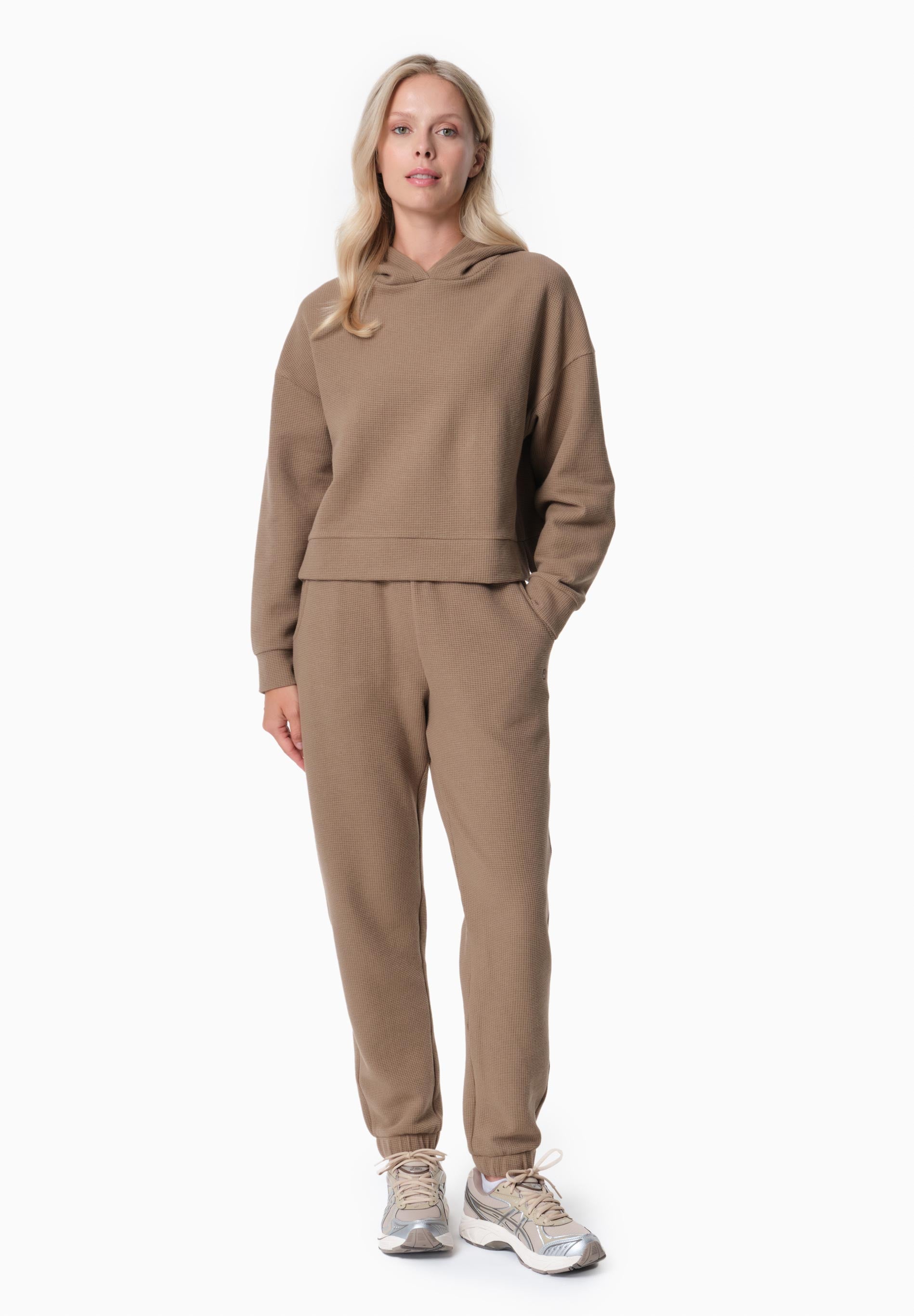 PARISS | Waffel Jogginghose aus Bio-Baumwolle und recyceltem Polyester