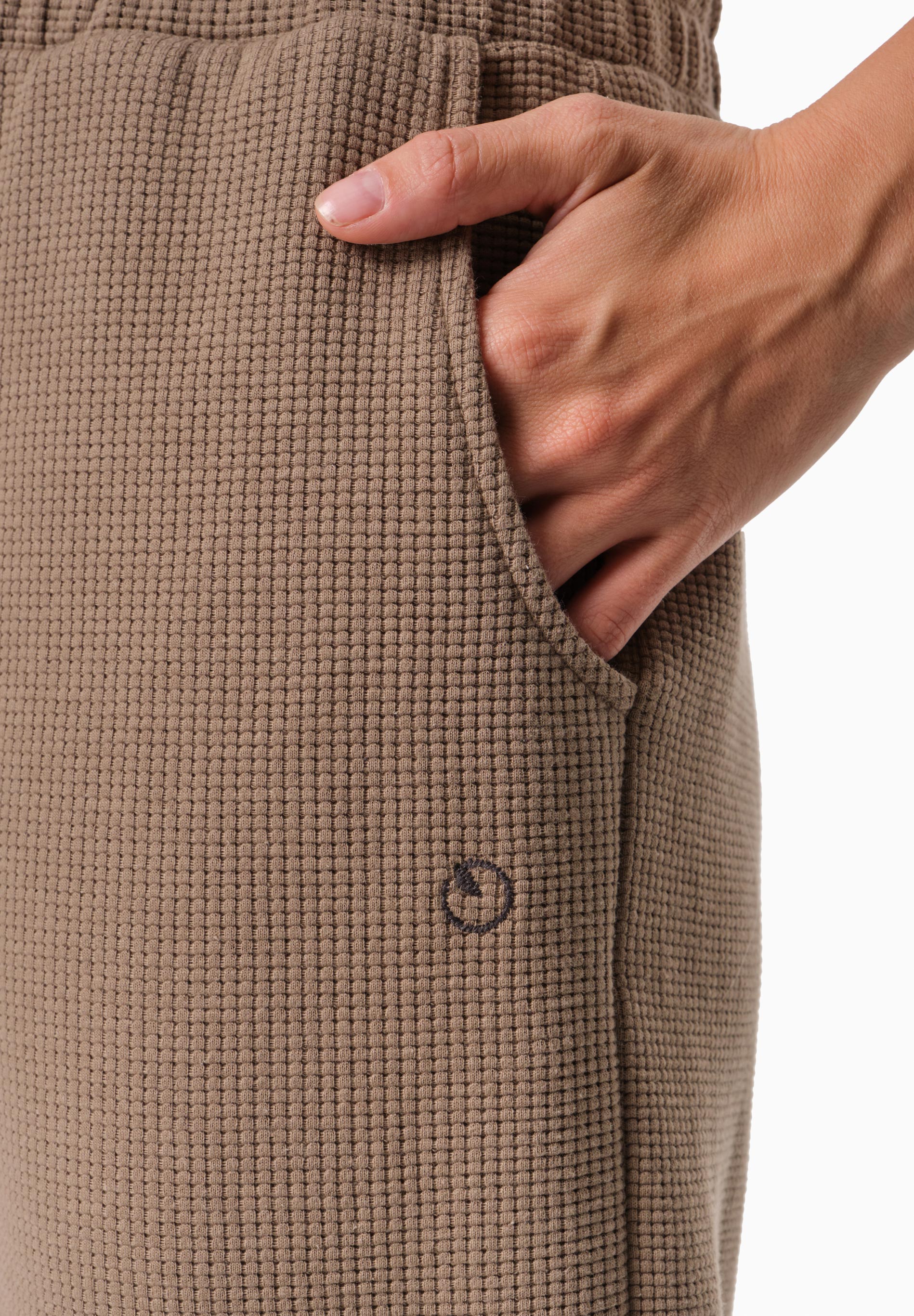 PARISS | Waffel Jogginghose aus Bio-Baumwolle und recyceltem Polyester