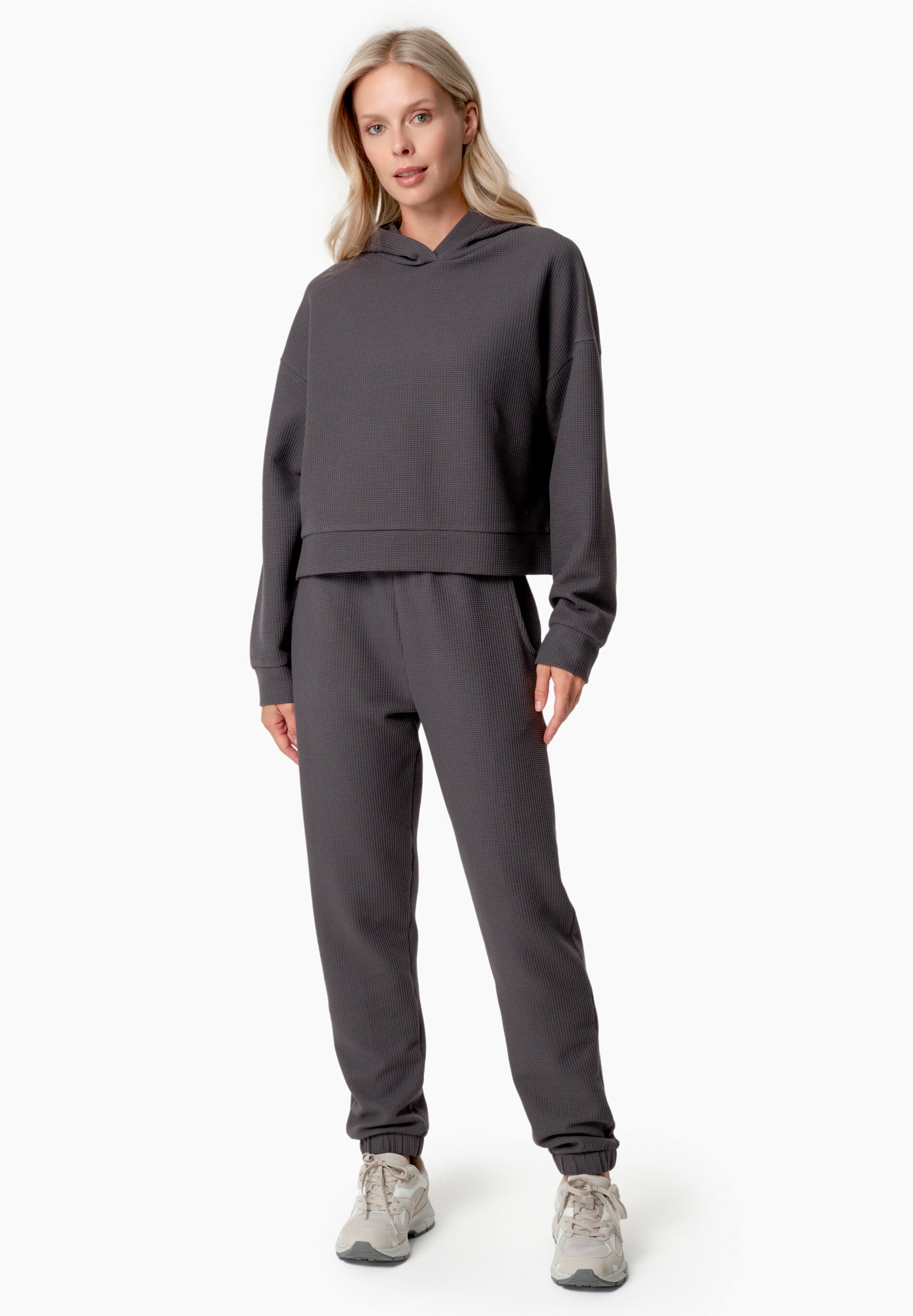PARISS | Waffel Jogginghose aus Bio-Baumwolle und recyceltem Polyester