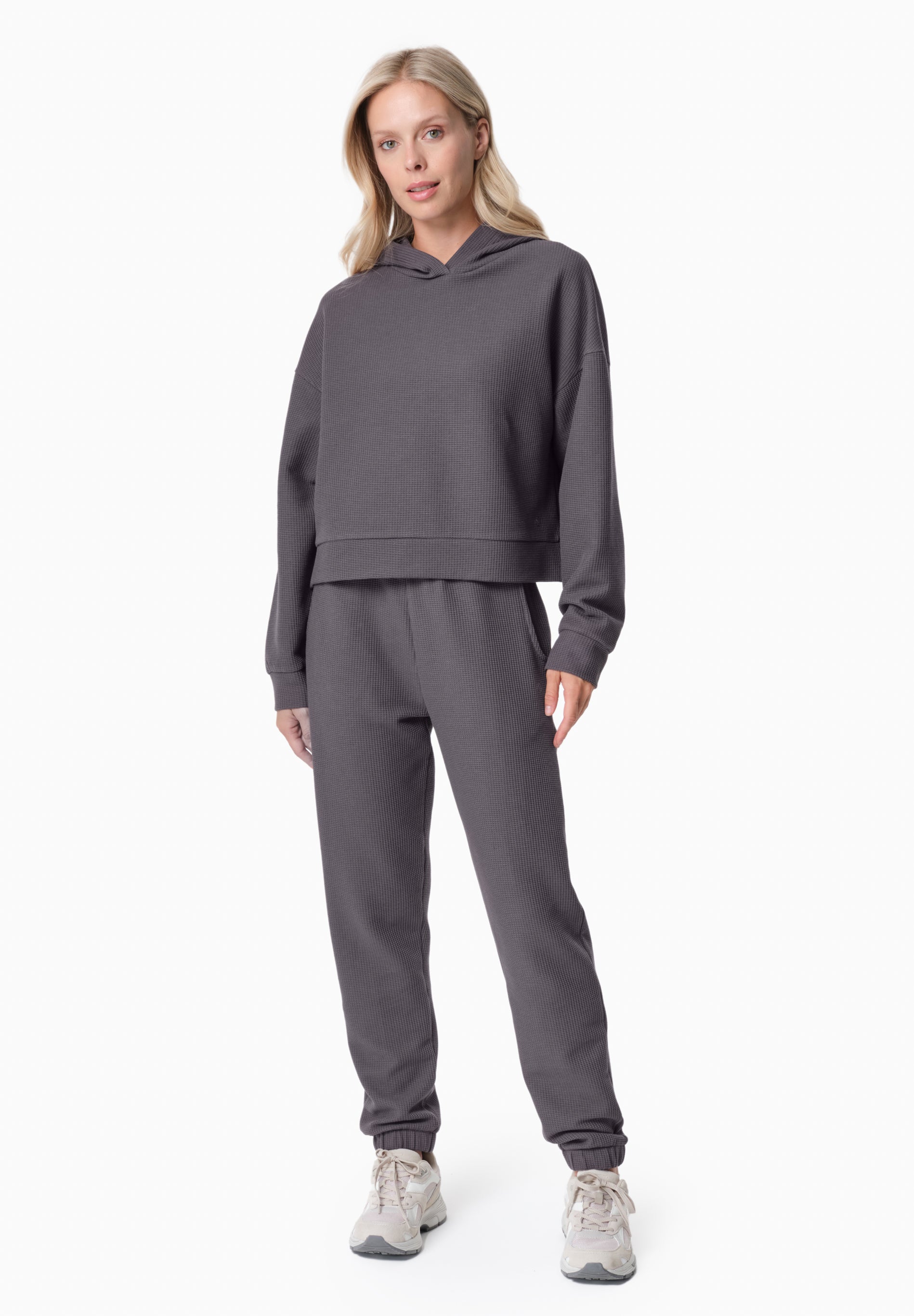 PARISS | Waffel Jogginghose aus Bio-Baumwolle und recyceltem Polyester