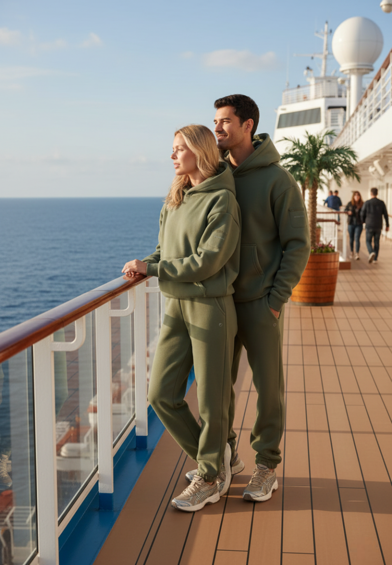 PARKERR | Essentials Travel Unisex Jogginghose aus Bio-Baumwolle & Recyceltem Polyester