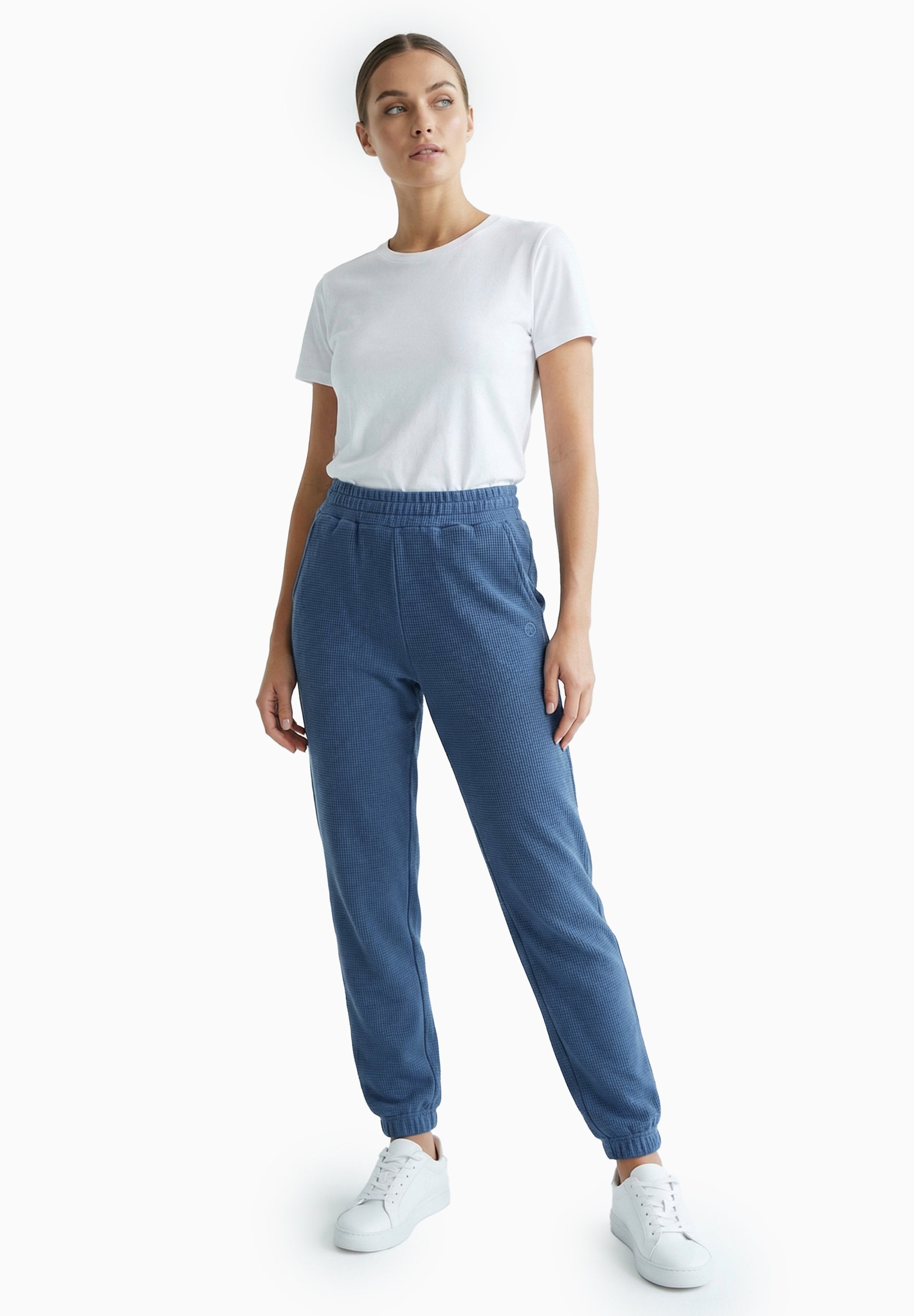 PARISS | Waffel Jogginghose aus Bio-Baumwolle und recyceltem Polyester