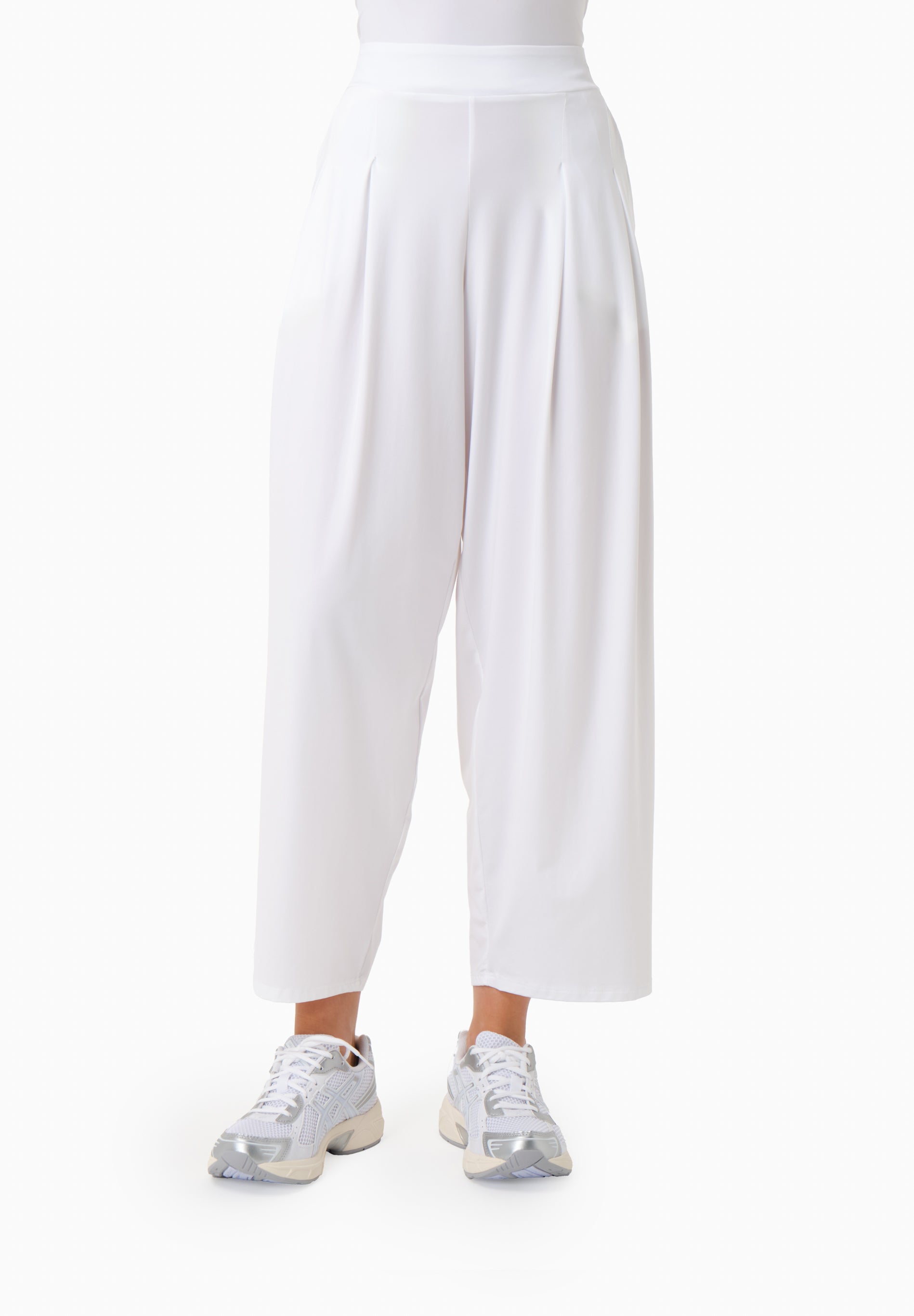 PEENY | Weit geschnittene Hose aus recyceltem Polyamid