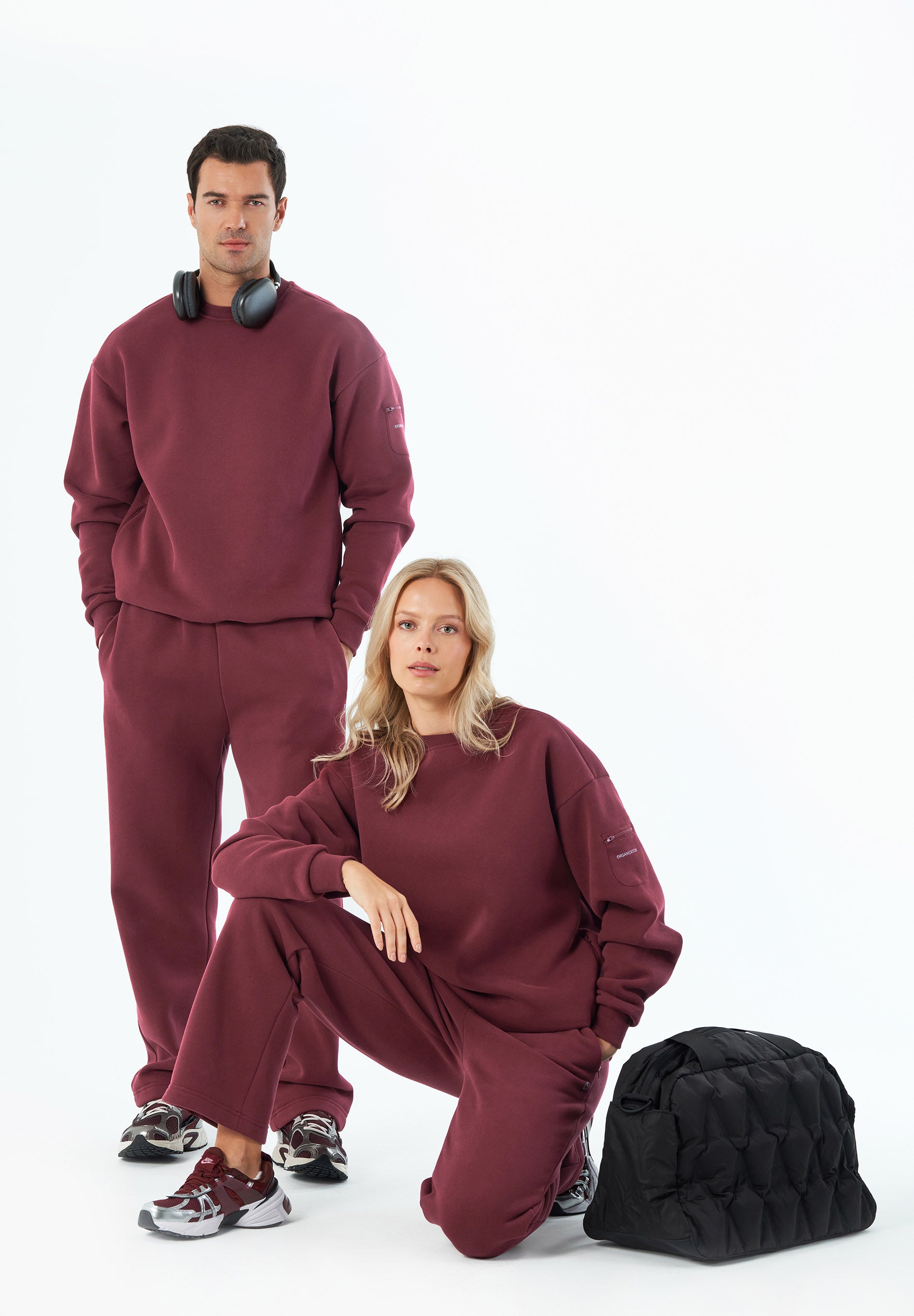 POLLEN | Essentials Travel Unisex Jogginghose aus Bio-Baumwolle & Recyceltem Polyester