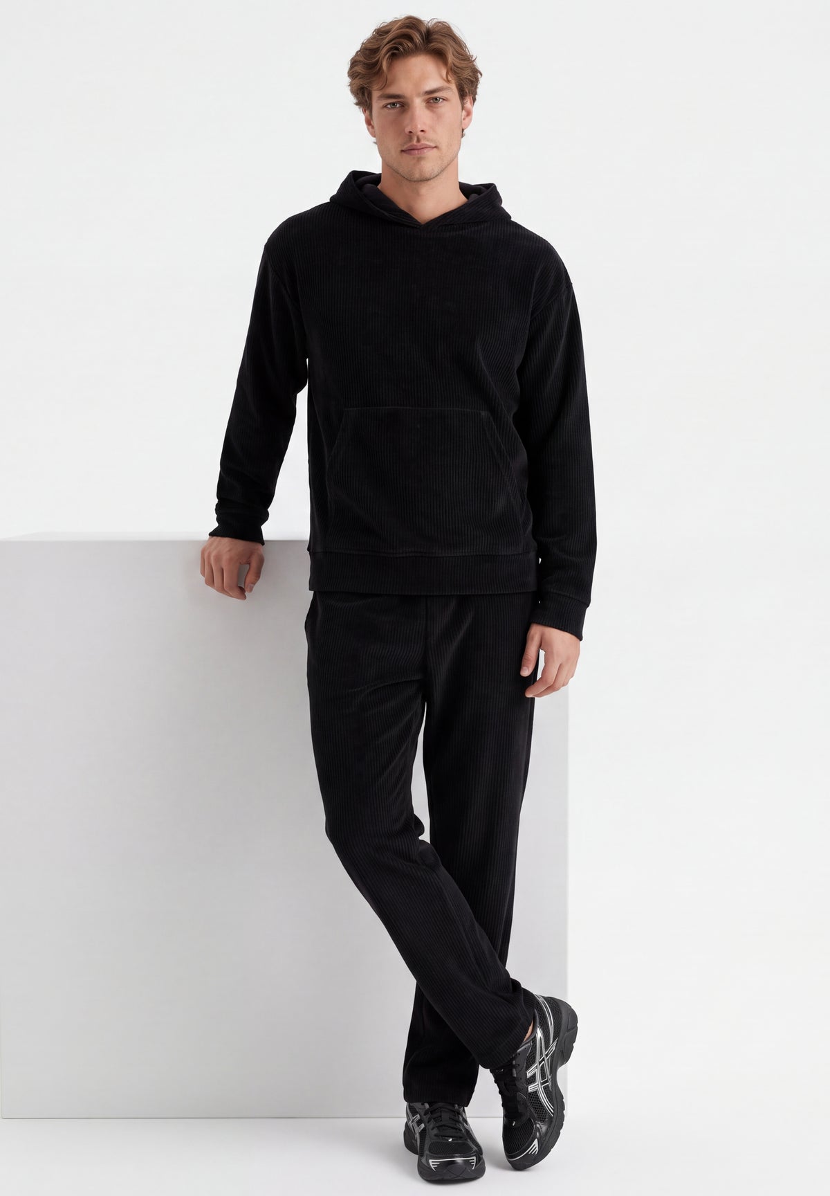 Cord-Sweathose aus Bio-Baumwolle