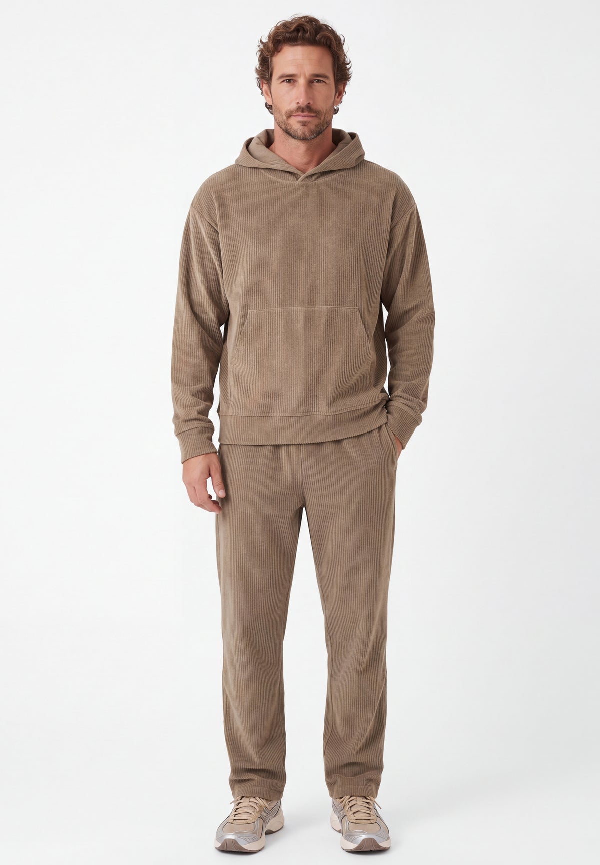 Cord-Sweathose aus Bio-Baumwolle