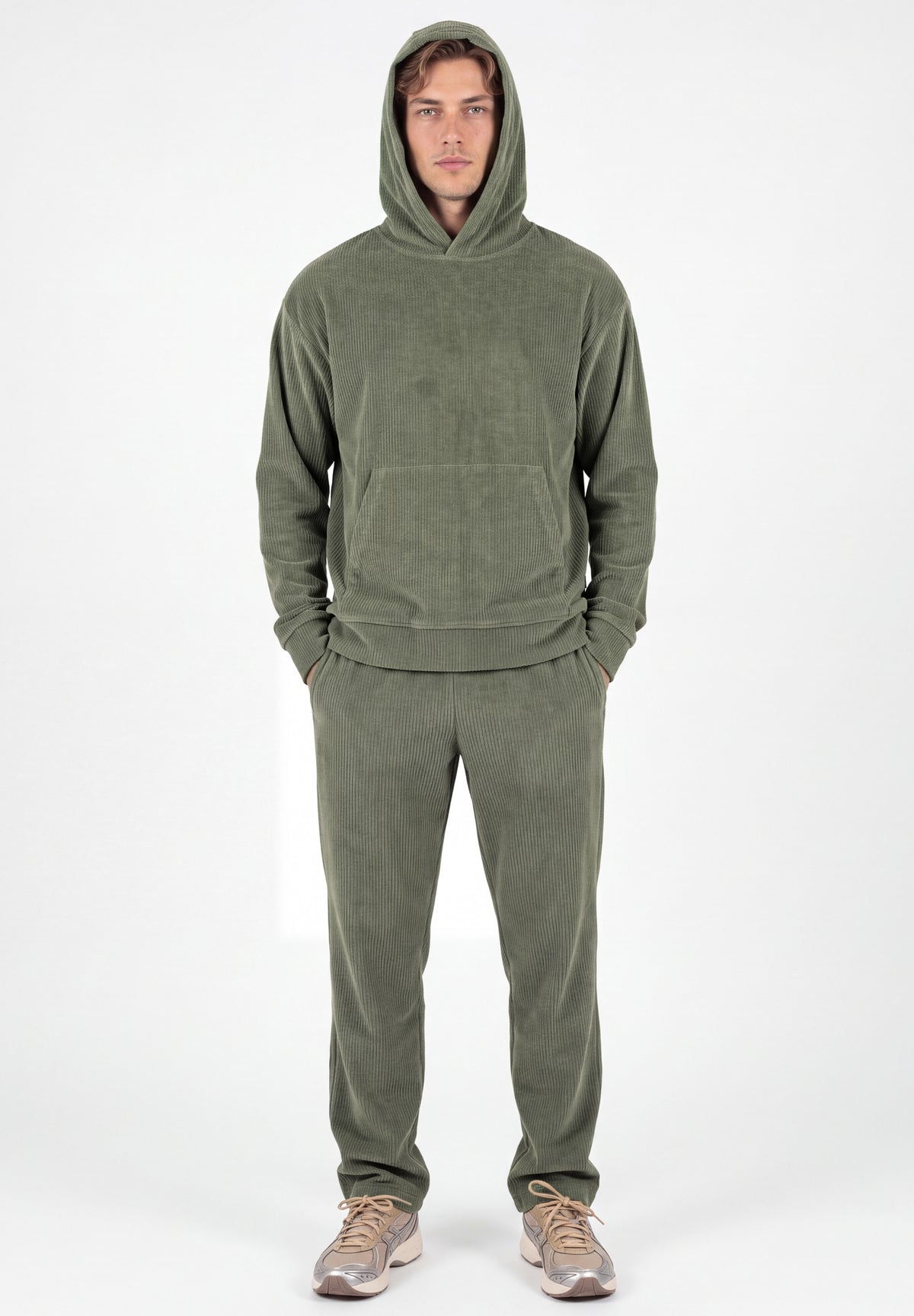 Cord-Sweathose aus Bio-Baumwolle
