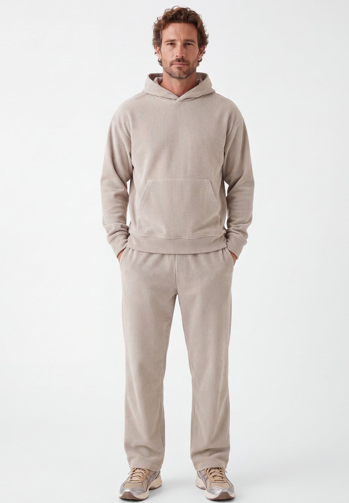 Cord-Sweathose aus Bio-Baumwolle