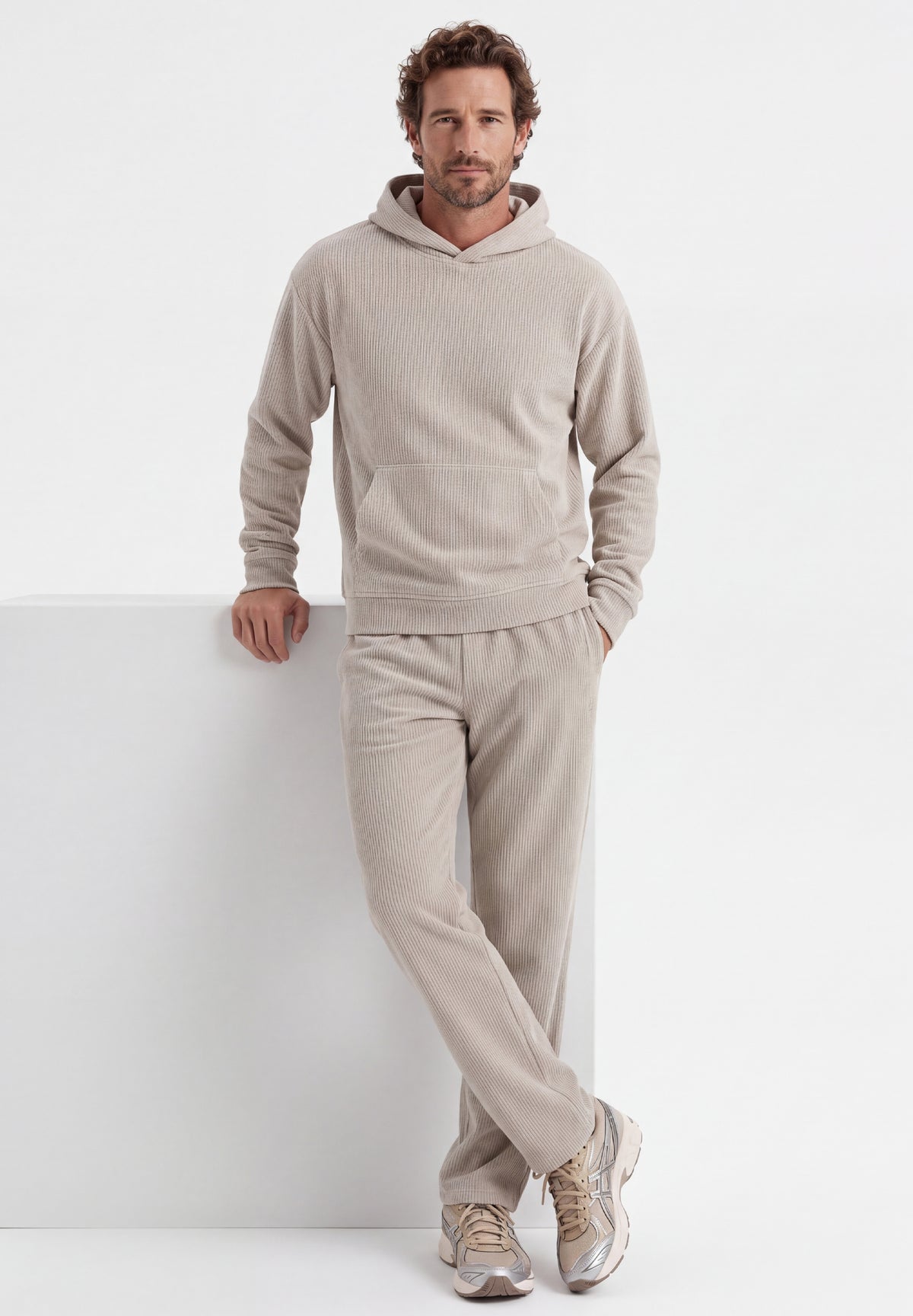 Cord-Sweathose aus Bio-Baumwolle