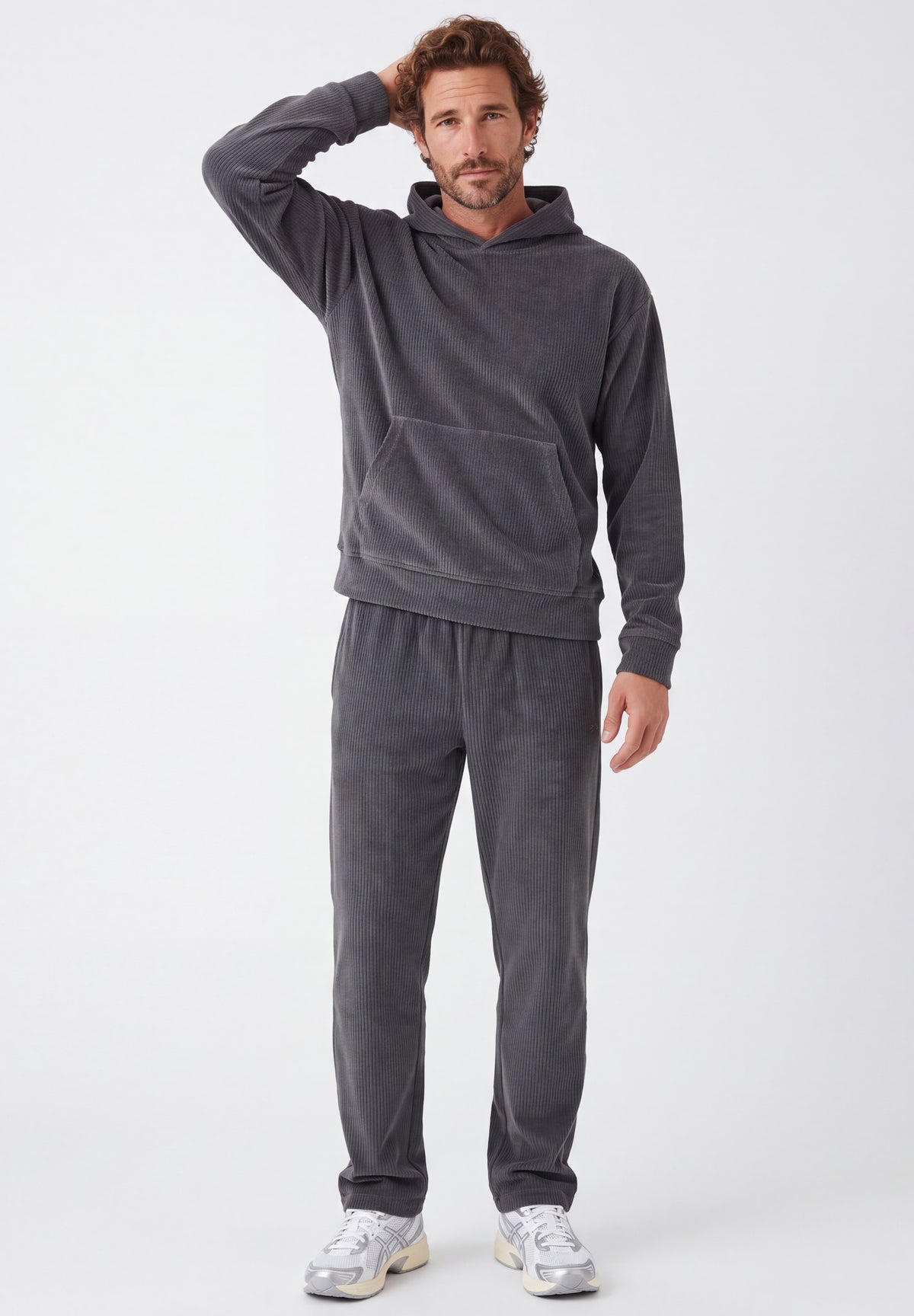 Cord-Sweathose aus Bio-Baumwolle