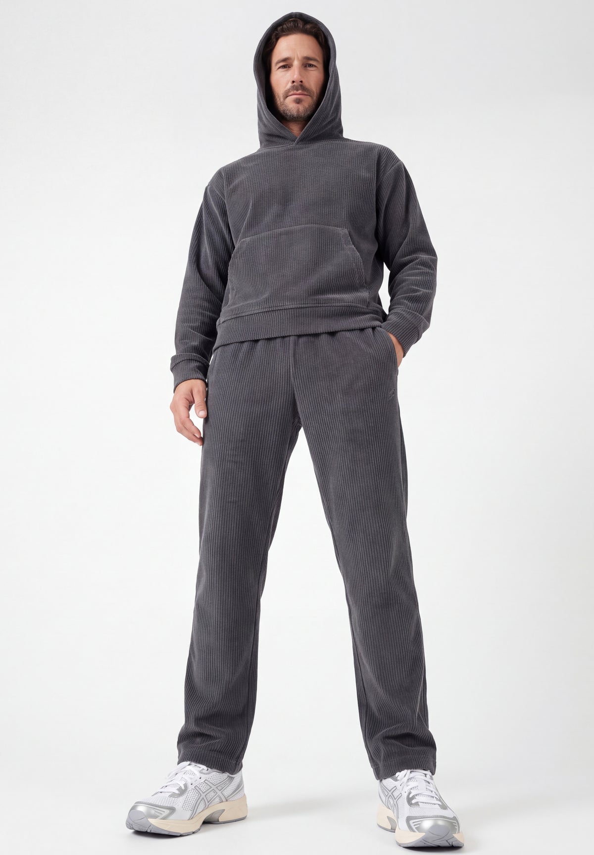 Cord-Sweathose aus Bio-Baumwolle