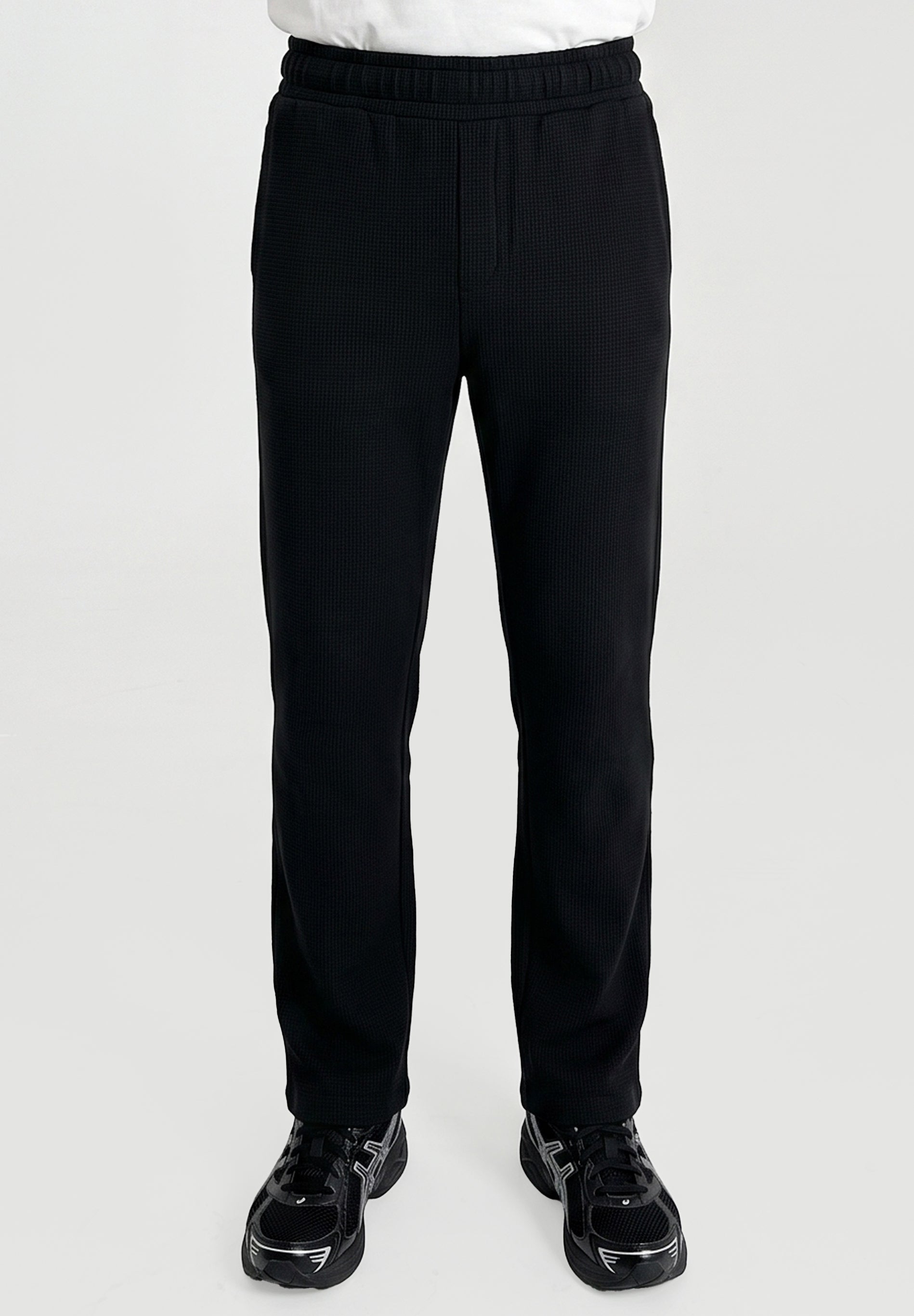 POZZAN | Waffel Jogginghose aus Bio-Baumwolle & recyceltem Polyester