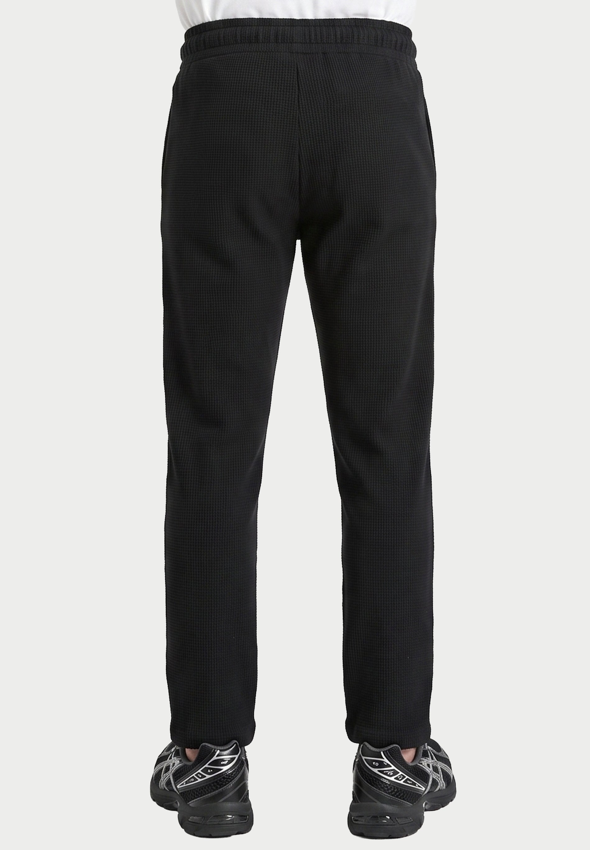 POZZAN | Waffel Jogginghose aus Bio-Baumwolle & recyceltem Polyester