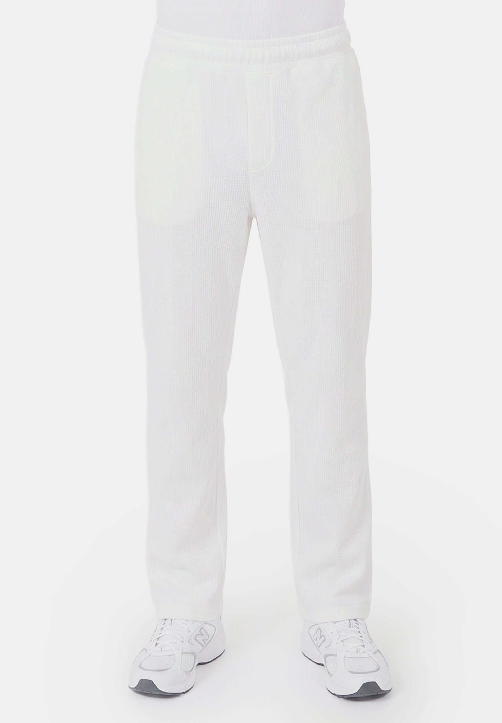 POZZAN | Waffel Jogginghose aus Bio-Baumwolle & recyceltem Polyester
