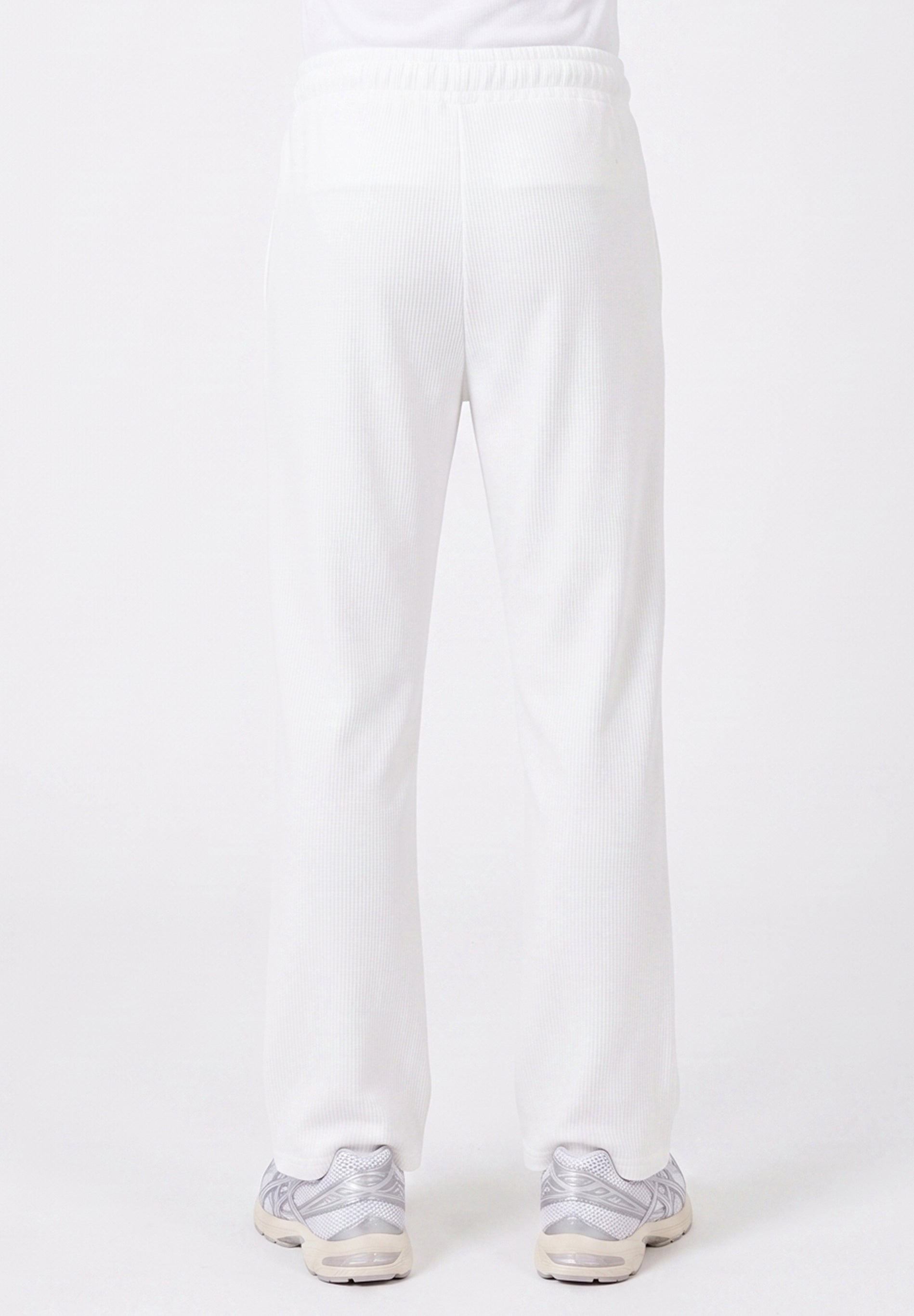 POZZAN | Waffel Jogginghose aus Bio-Baumwolle & recyceltem Polyester