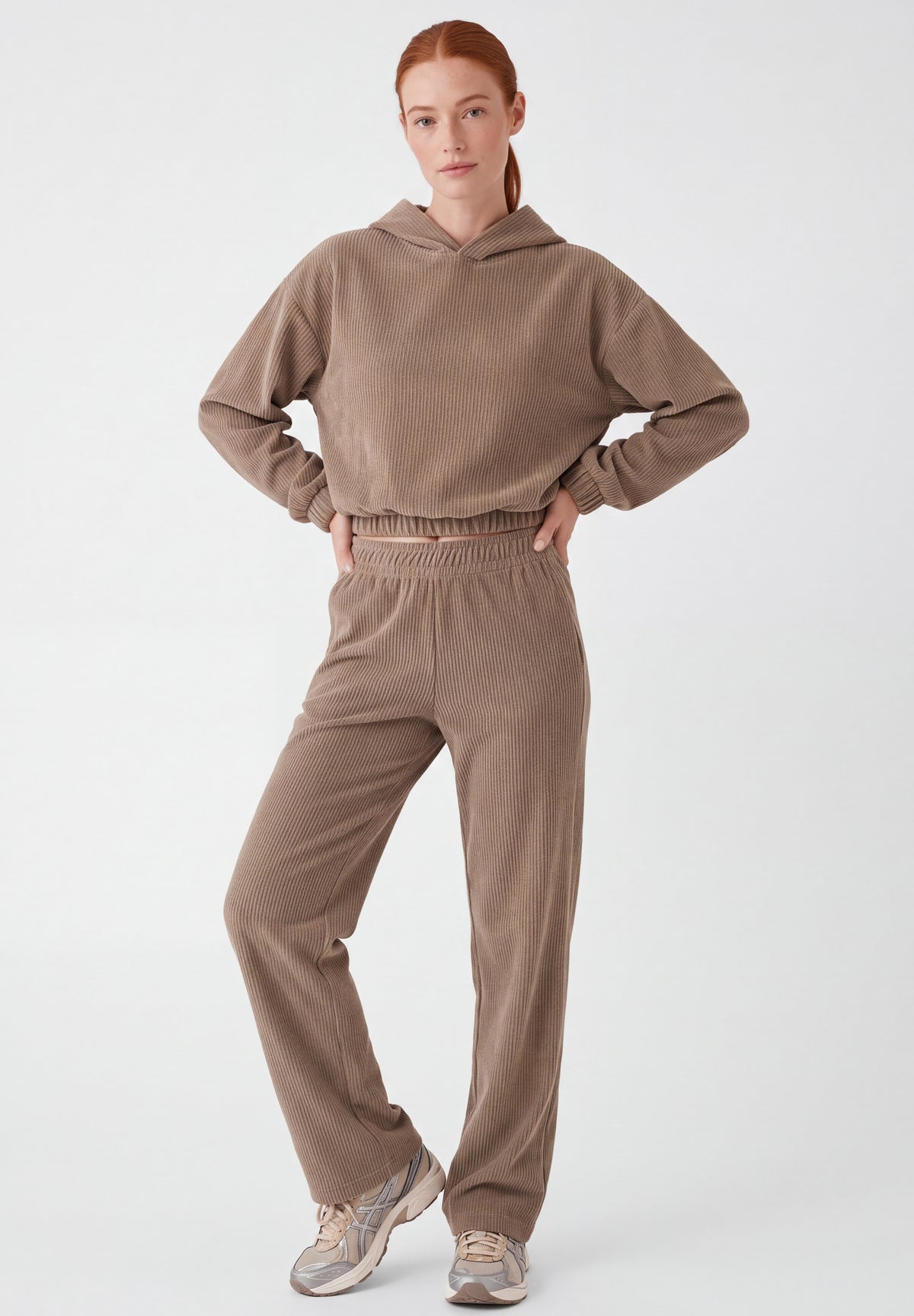 Cord-Sweathose aus Bio-Baumwolle