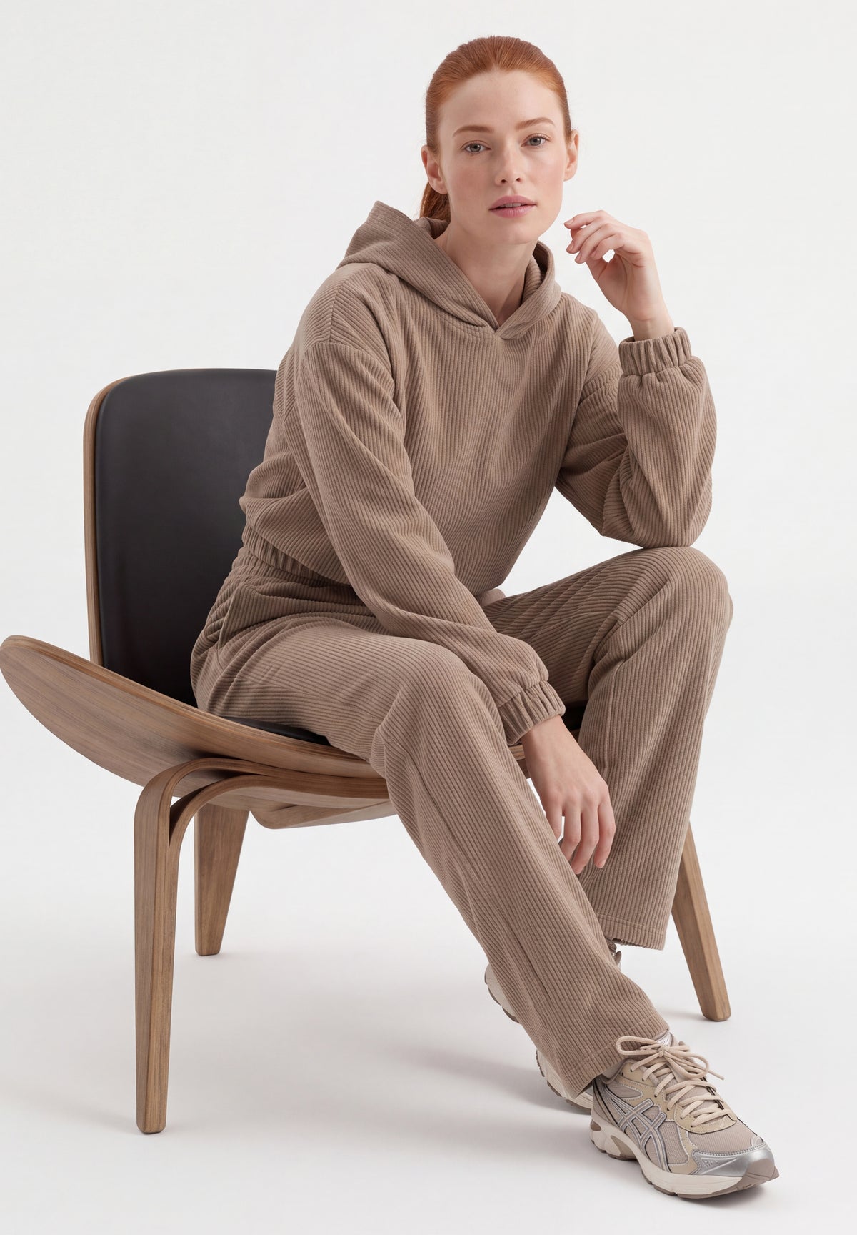 Cord-Sweathose aus Bio-Baumwolle