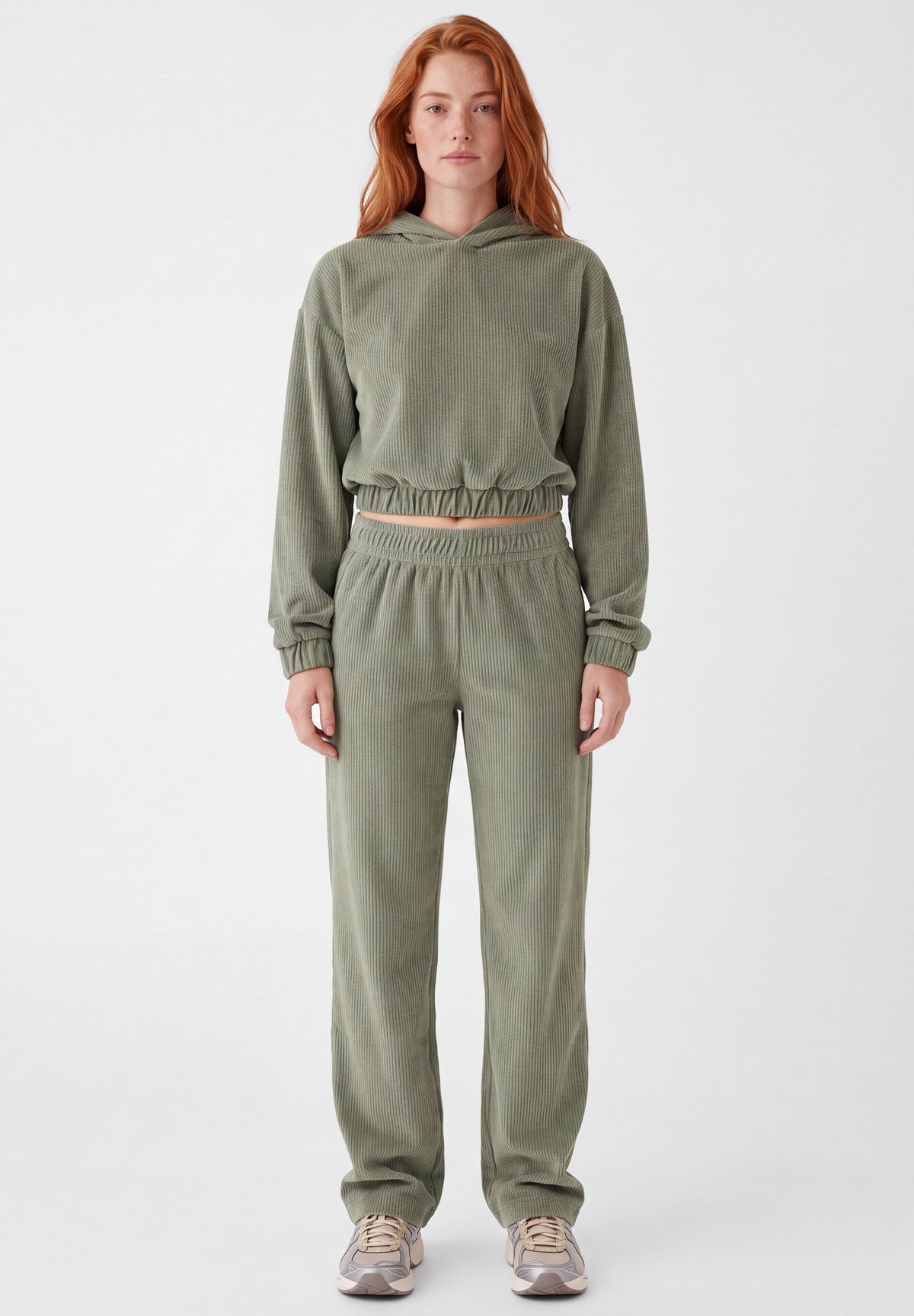 Cord-Sweathose aus Bio-Baumwolle