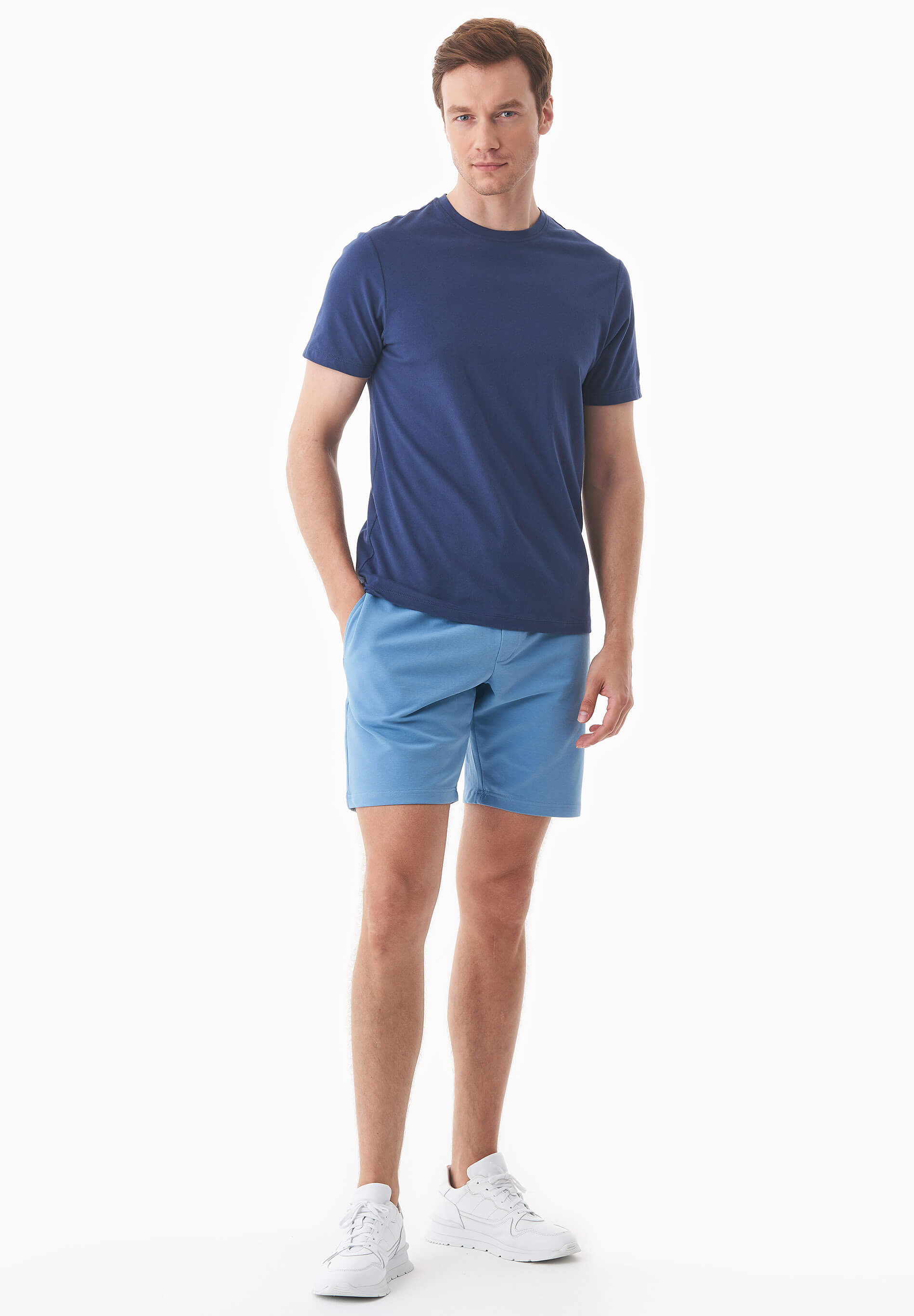 SAHIN | Leichte Sweatshorts aus Bio-Baumwolle