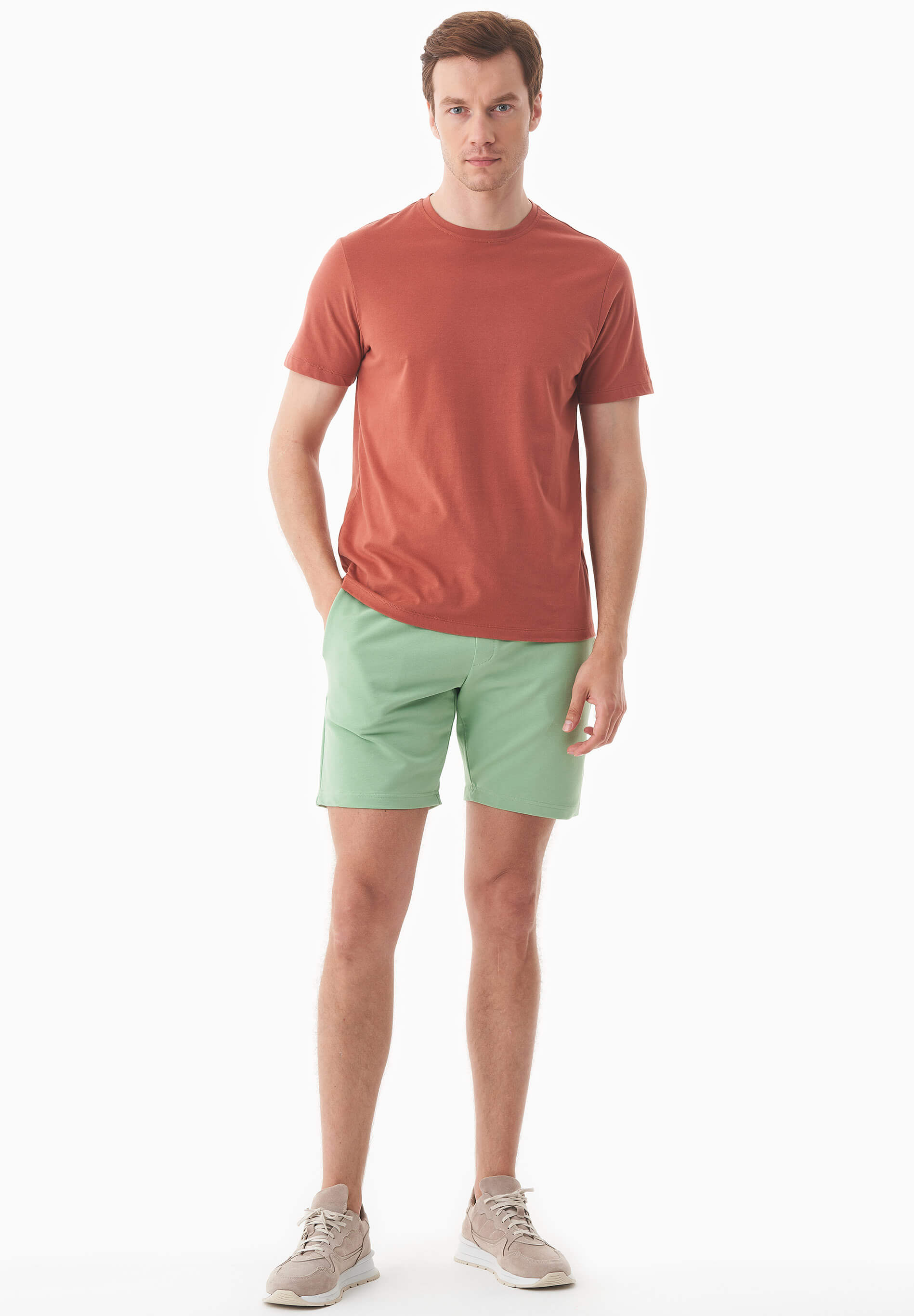 SAHIN | Leichte Sweatshorts aus Bio-Baumwolle
