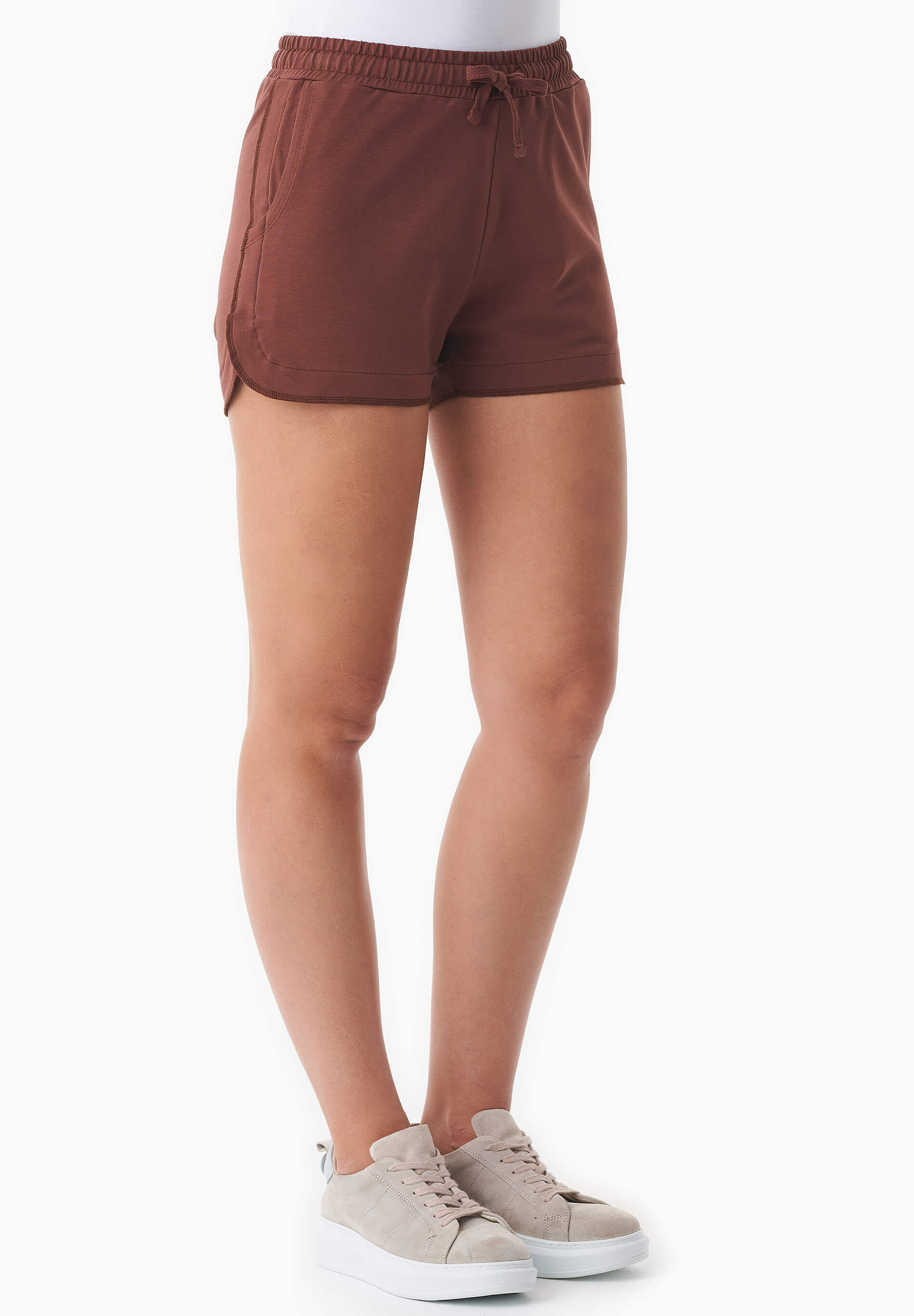 SANNDRA | Leichte Sweatshorts aus Bio-Baumwolle